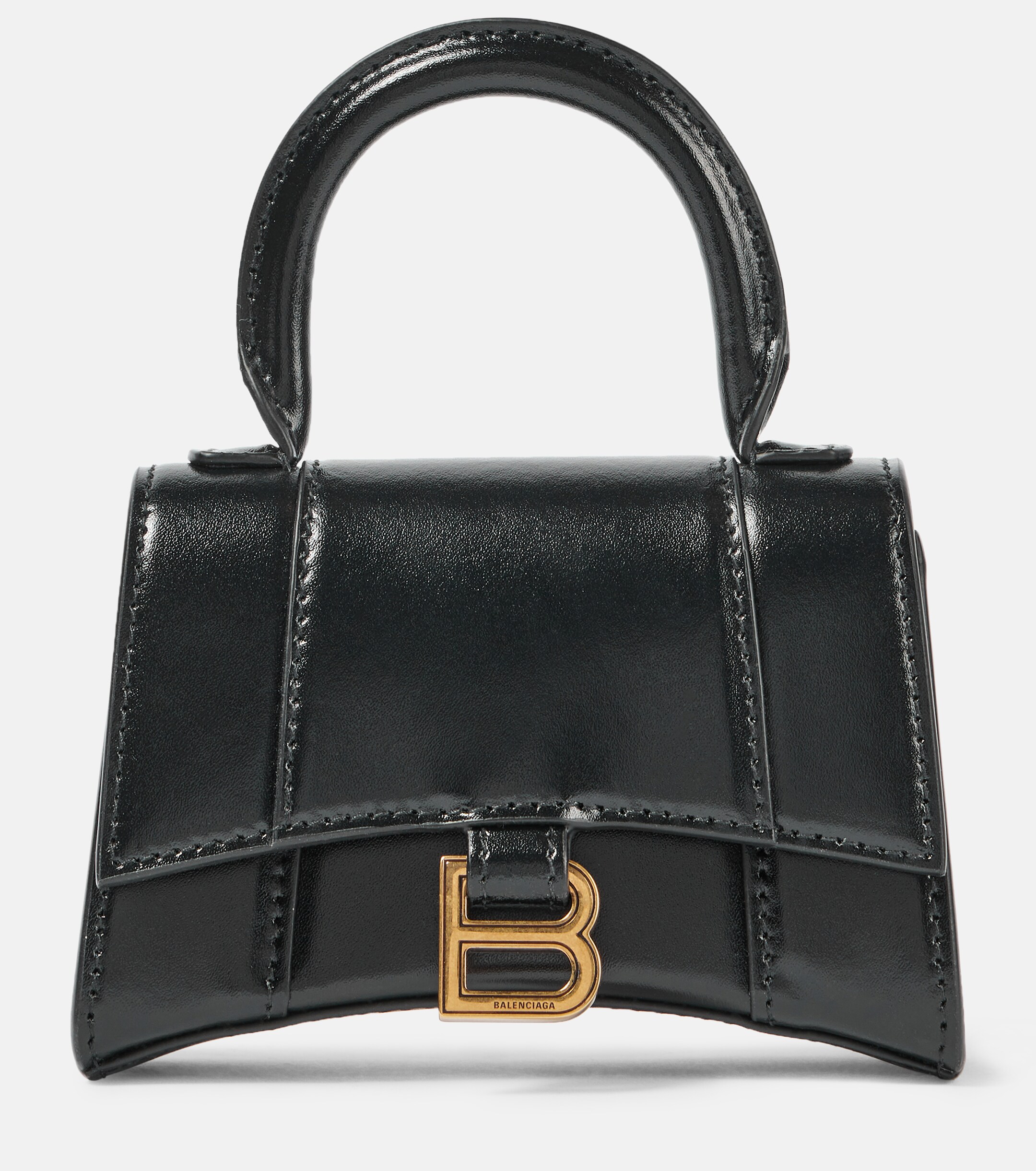 Balenciaga Hourglass Mini leather crossbody bag