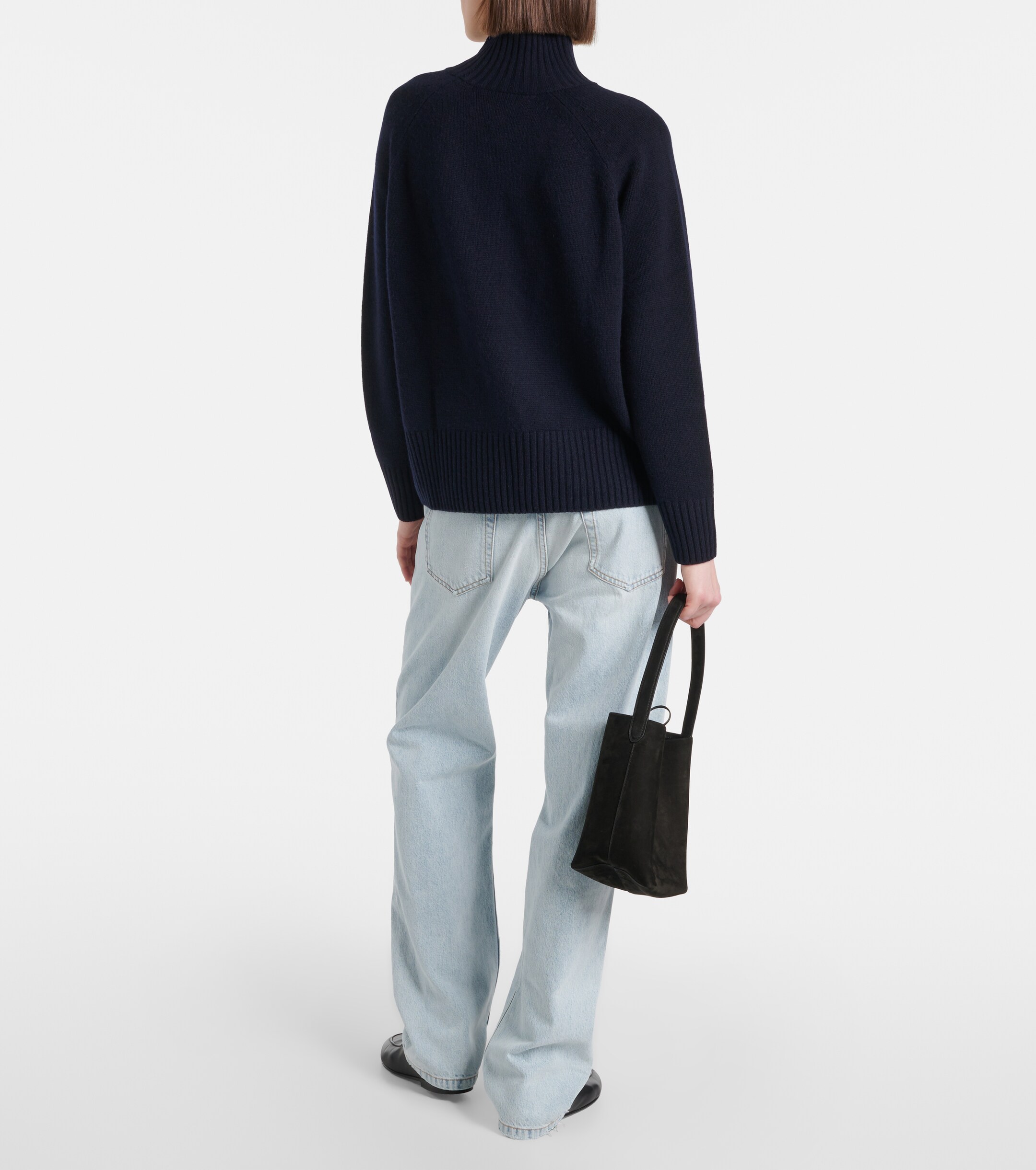 Jardin des Orangers Wool and cashmere turtleneck sweater thumbnail