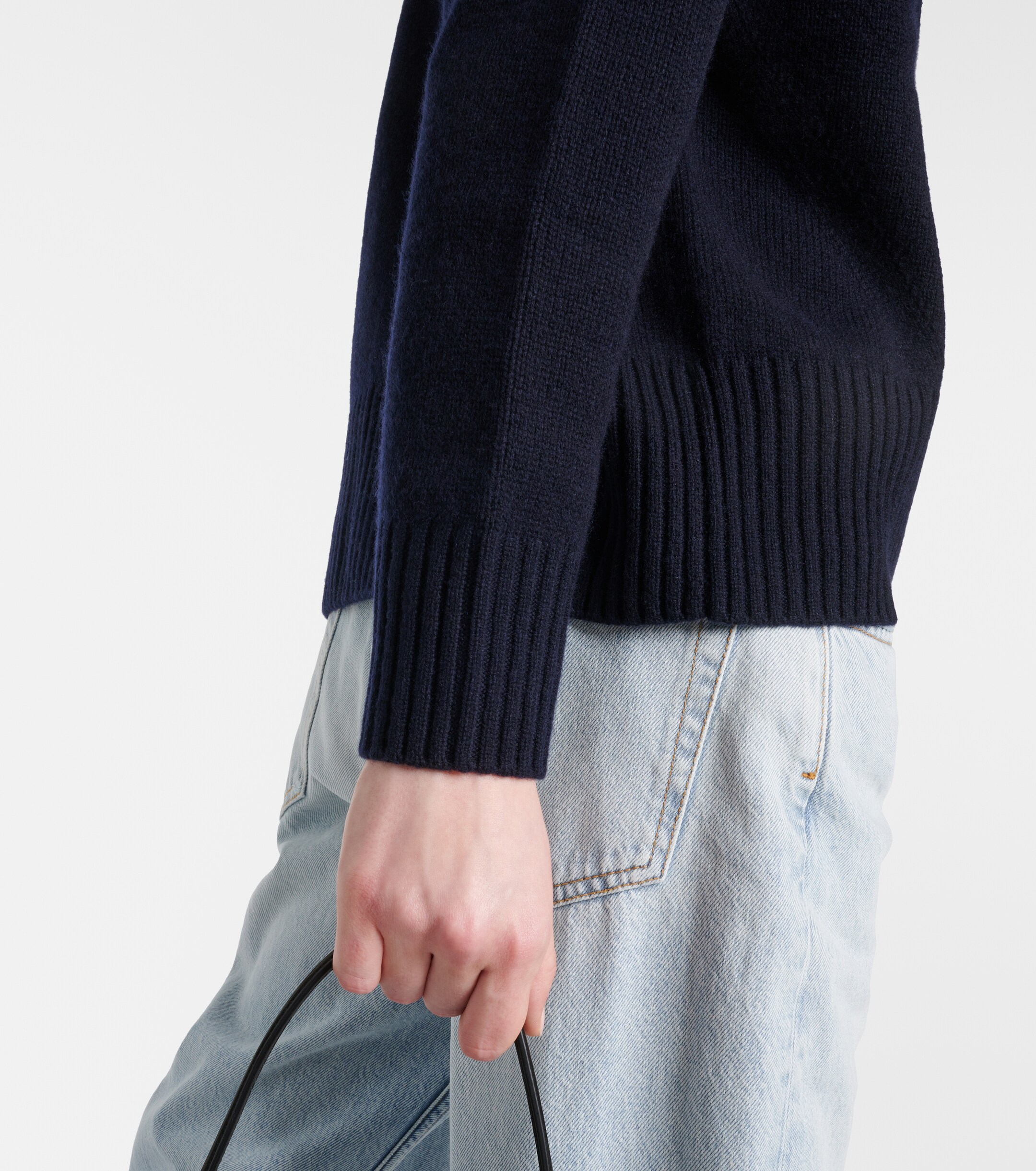 Jardin des Orangers Wool and cashmere turtleneck sweater thumbnail
