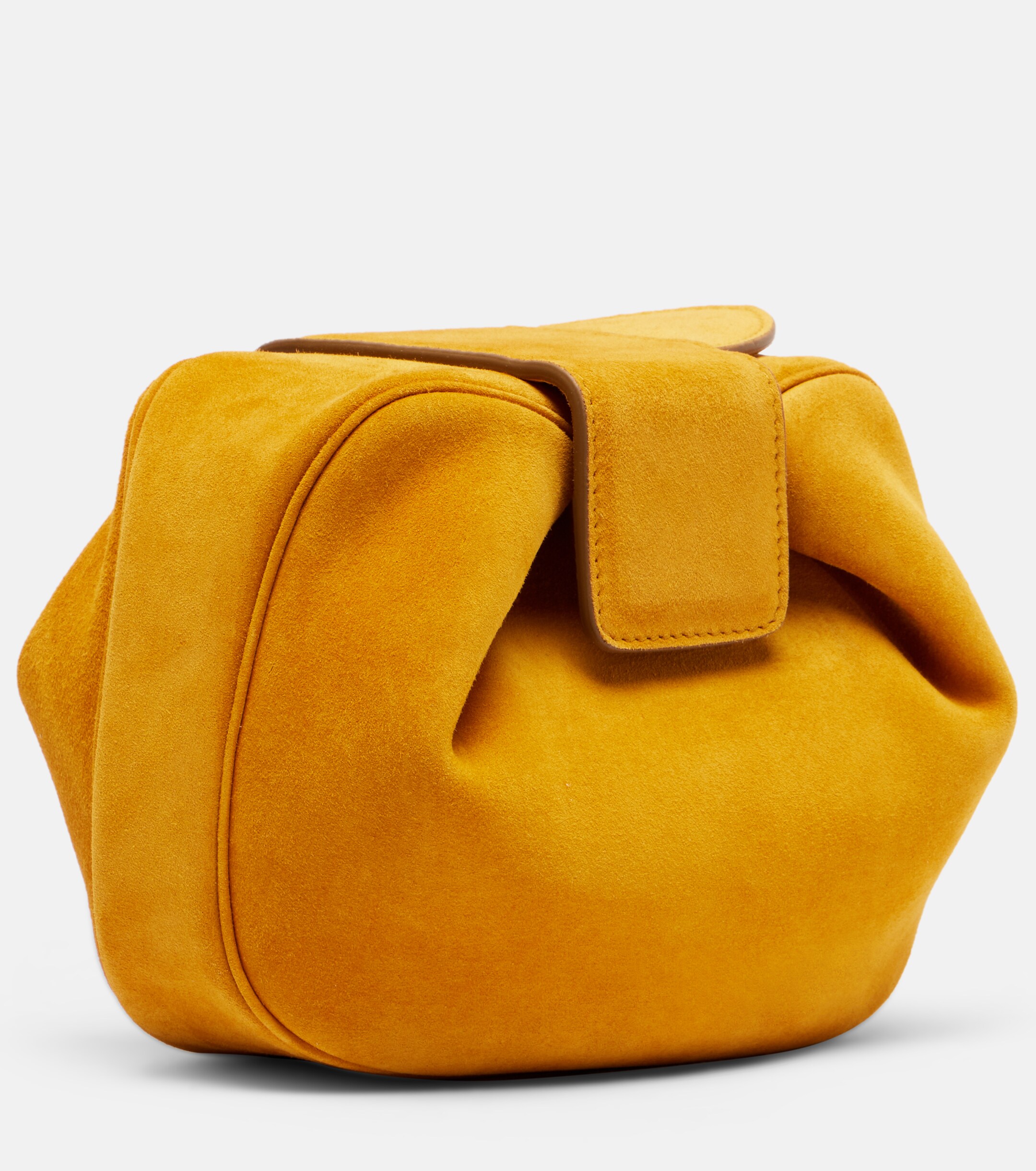 Gabriela Hearst Soft Demi Small leather clutch