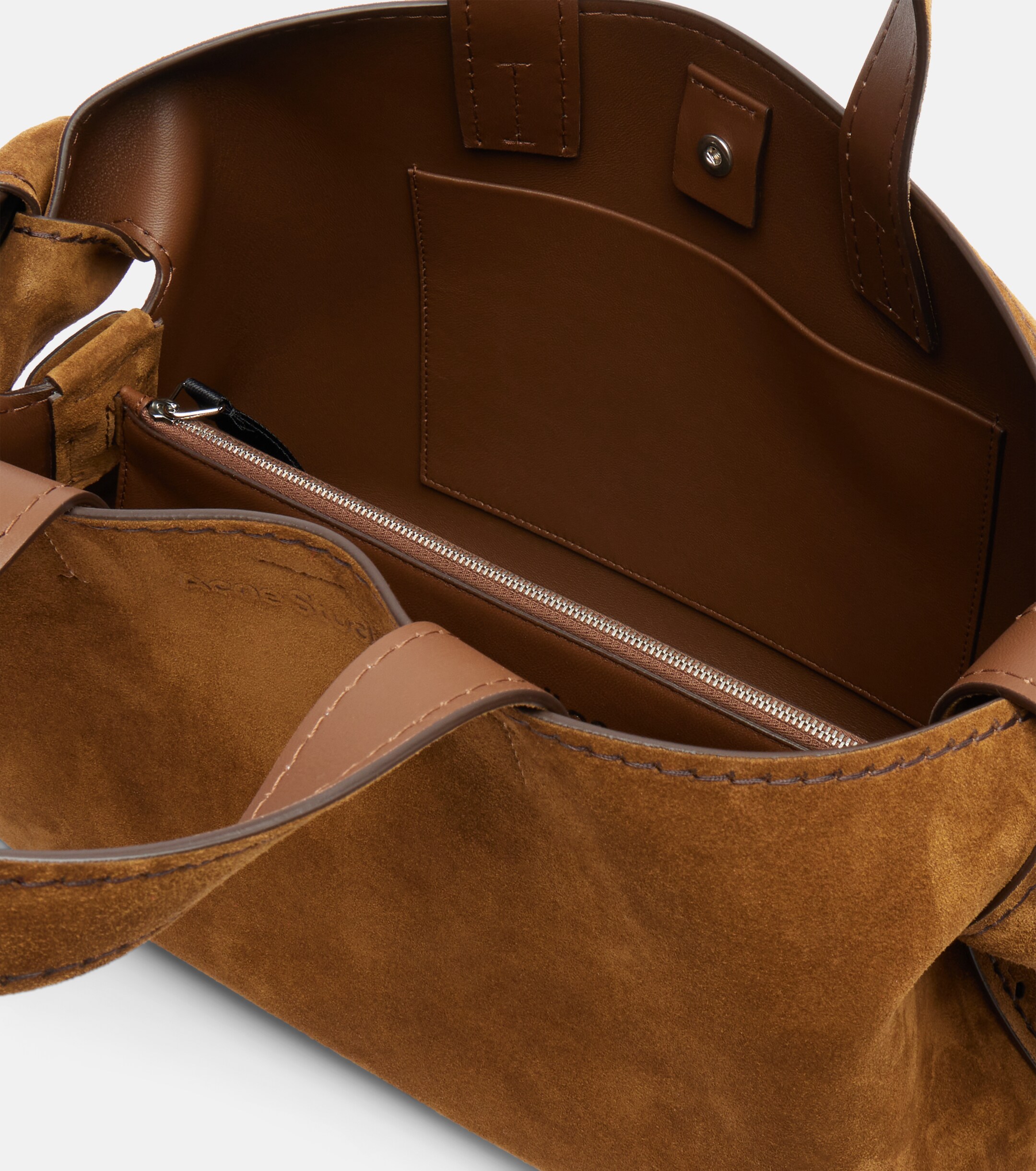 Acne Studios Musubi suede tote bag