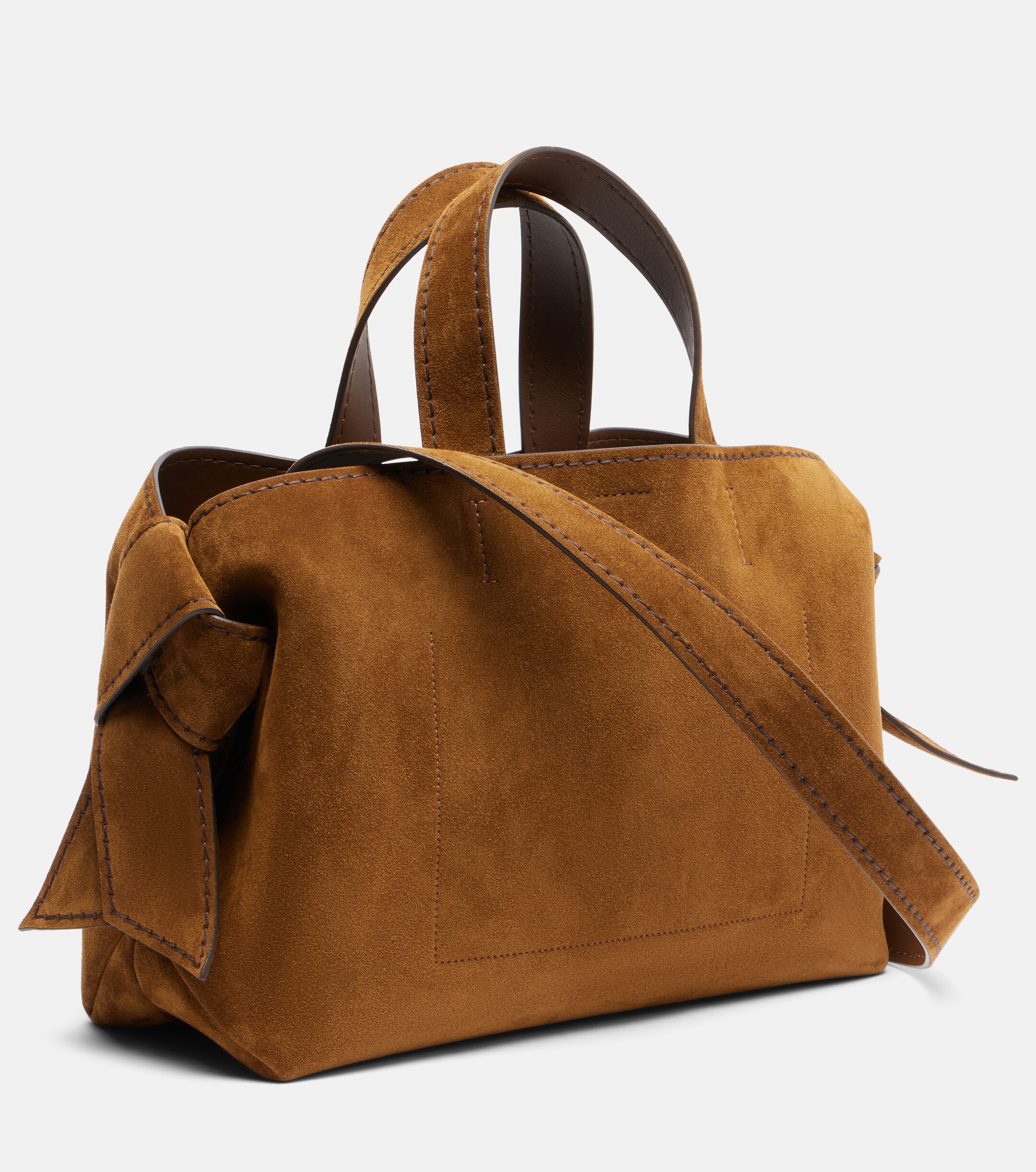 Acne Studios Musubi suede tote bag