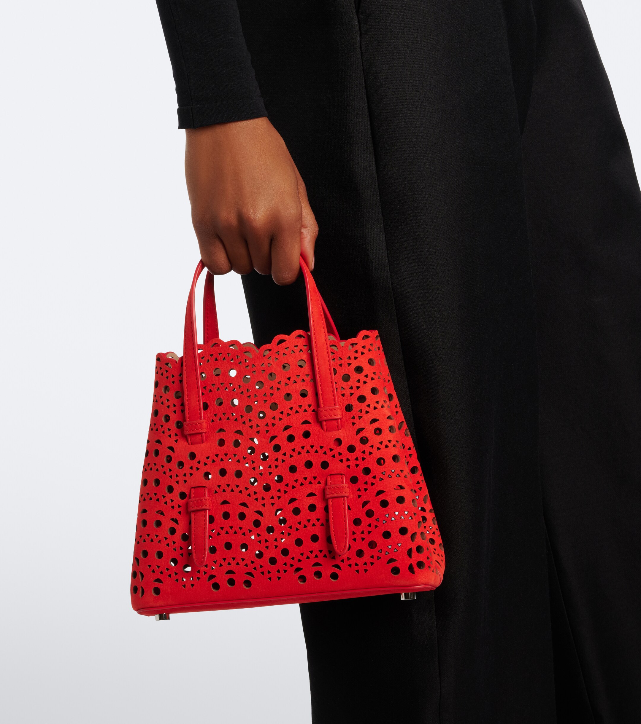 Alaïa Mina 20 Vienne leather tote bag
