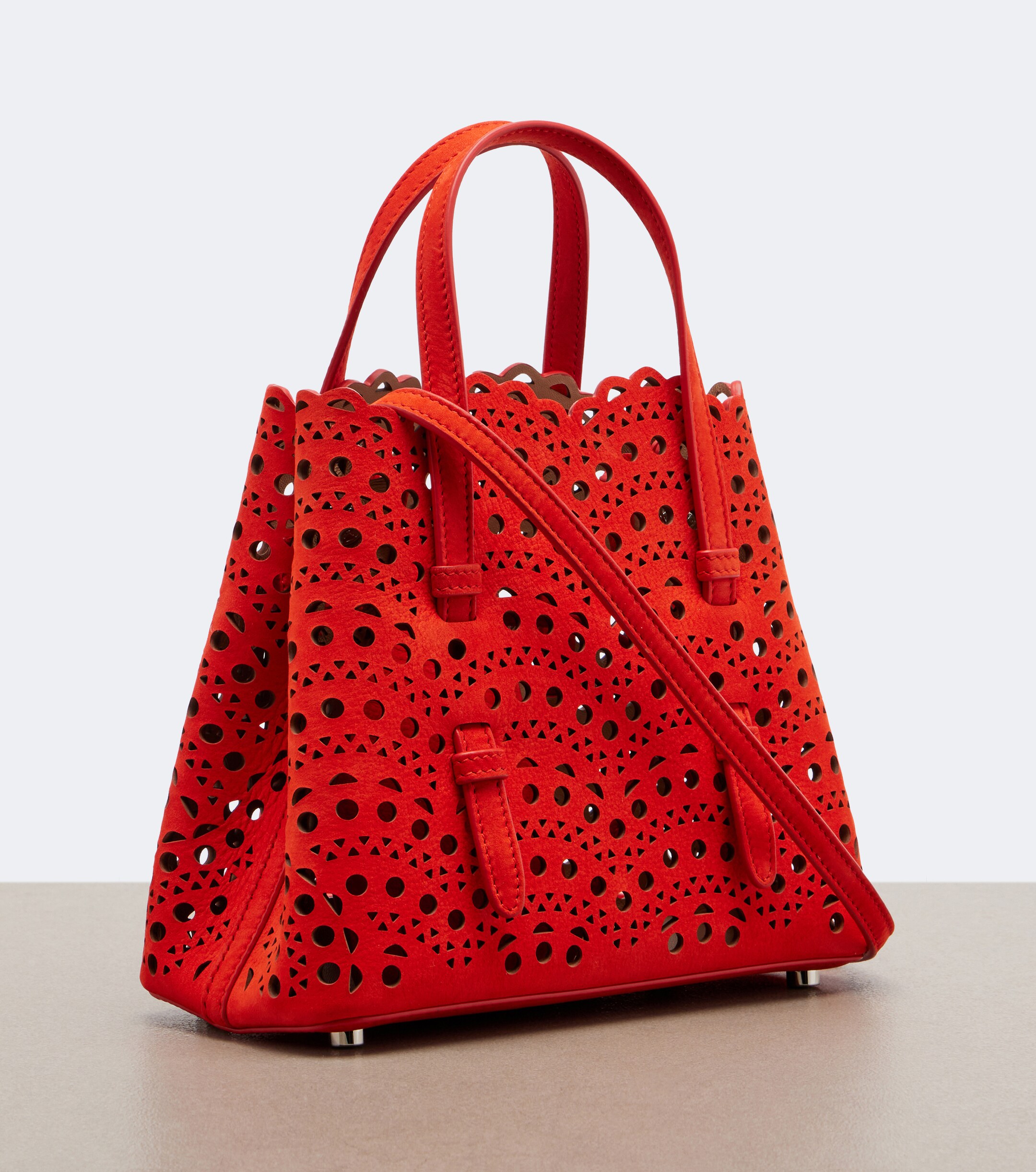 Alaïa Mina 20 Vienne leather tote bag