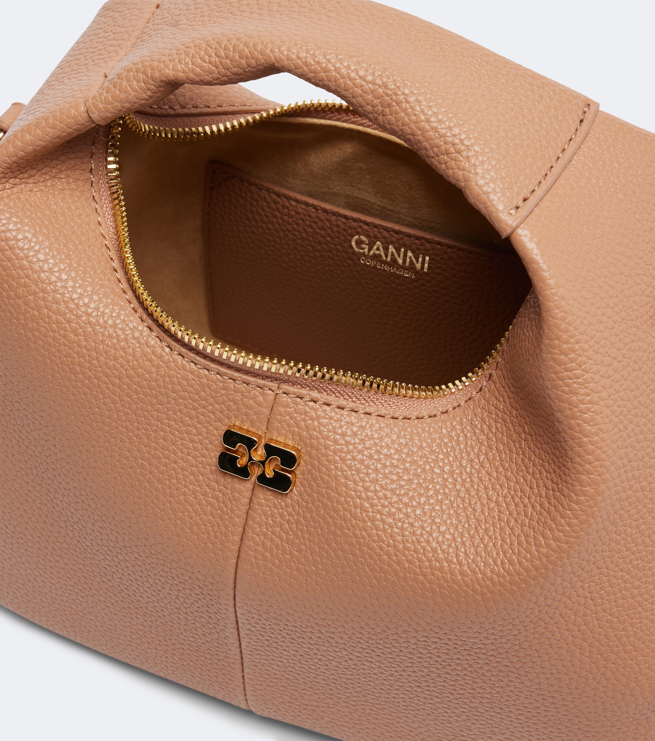 GANNI Mini top handle bag