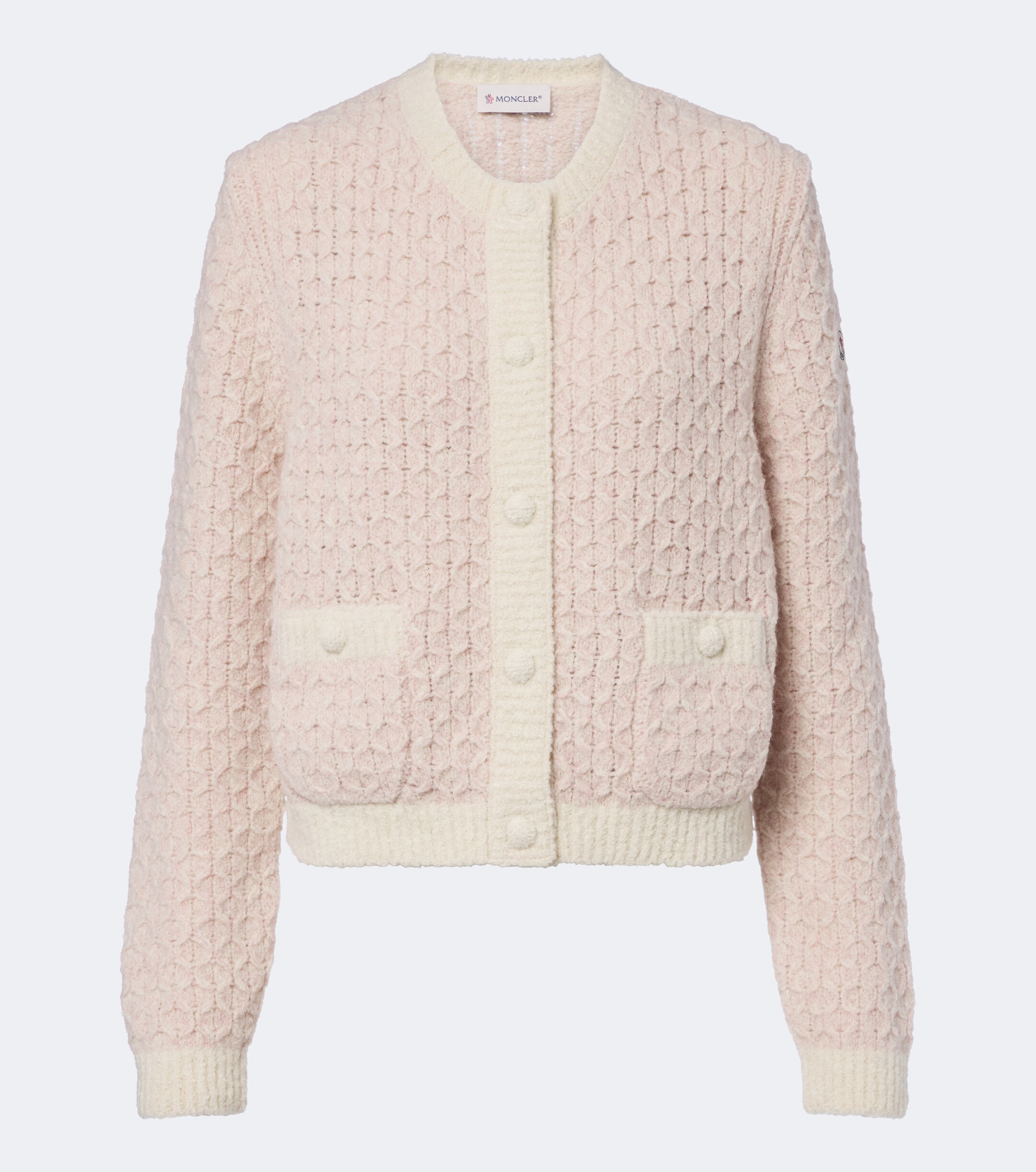 Moncler Moncler Wool and alpaca-blend cardigan