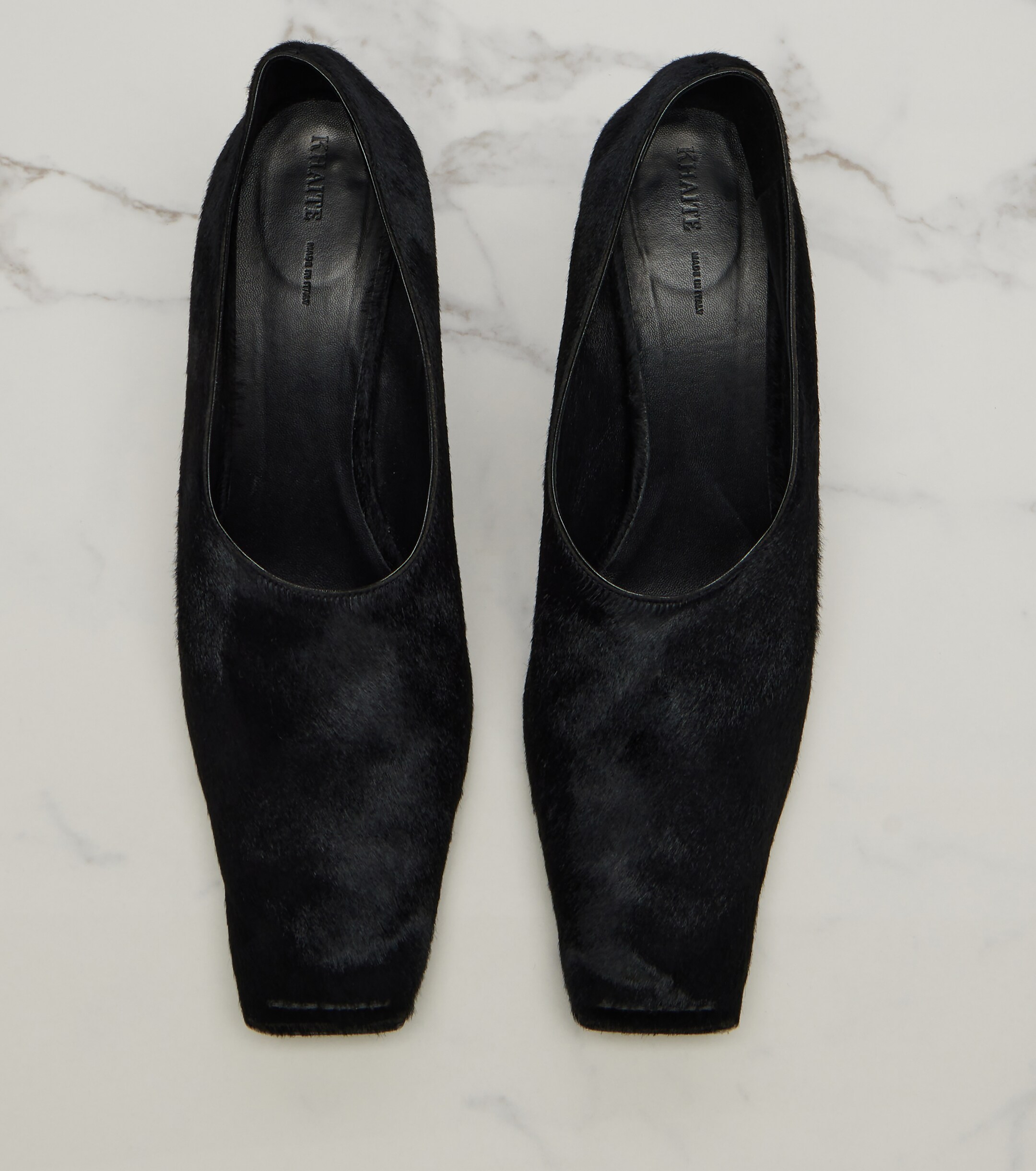 KHAITE Khaite Marlene calf hair pumps