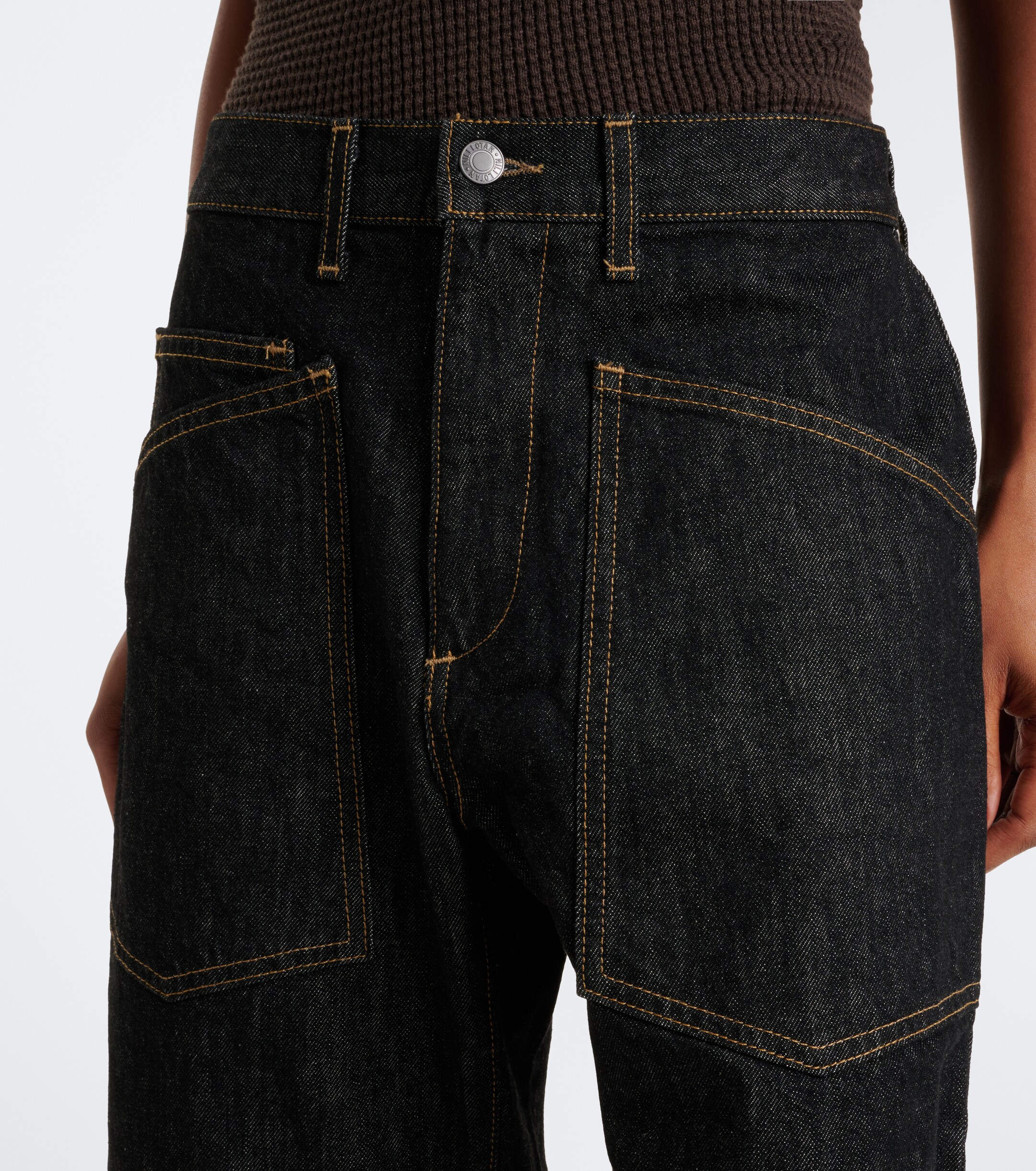 Nili Lotan Nili Lotan Shon barrel-leg jeans