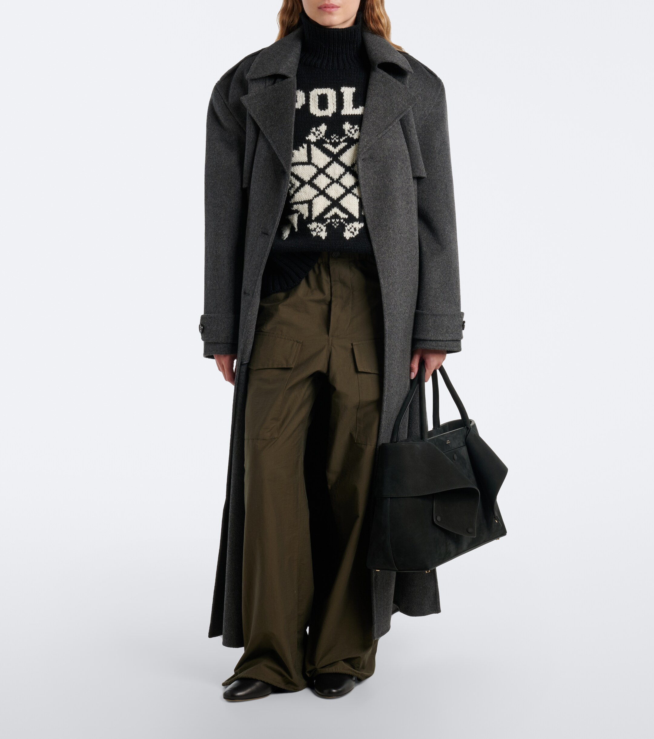 Polo Ralph Lauren Polo Ralph Lauren Intarsia wool turtleneck sweater