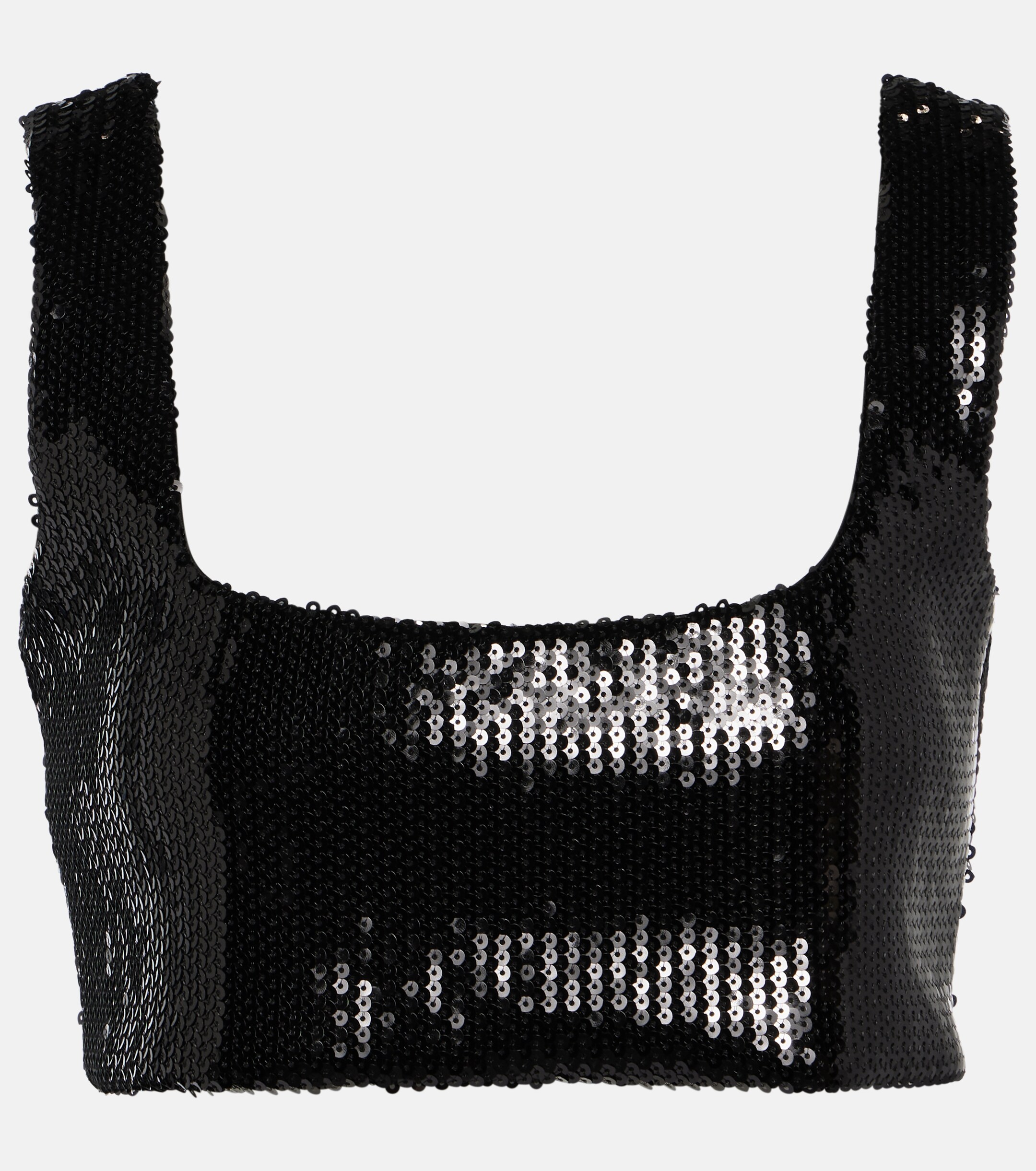 Galvan Galvan Beating Heart sequin top