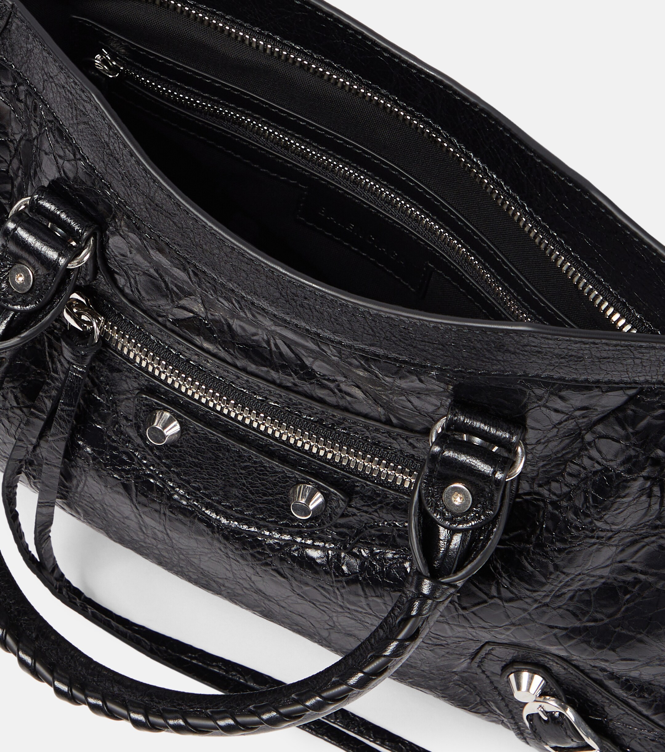 Balenciaga Balenciaga Le City Small leather top-handle bag