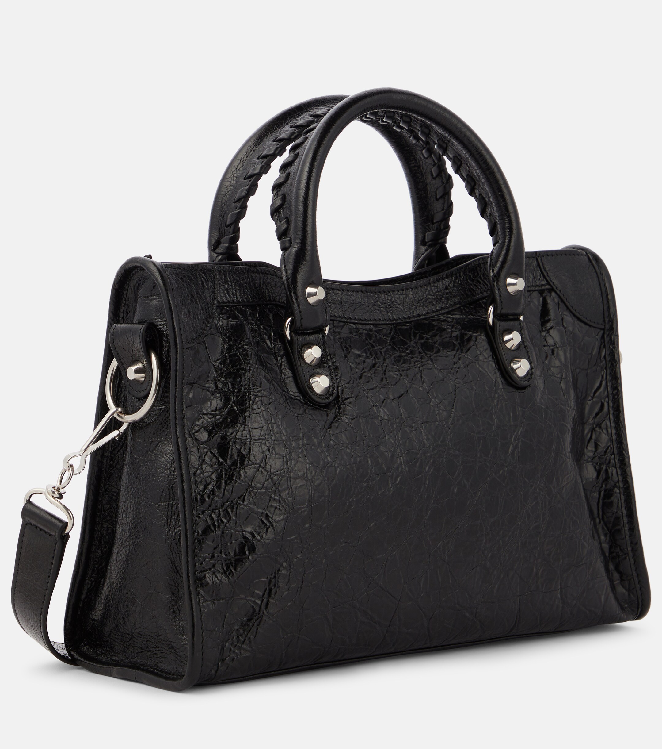 Balenciaga Balenciaga Le City Small leather top-handle bag