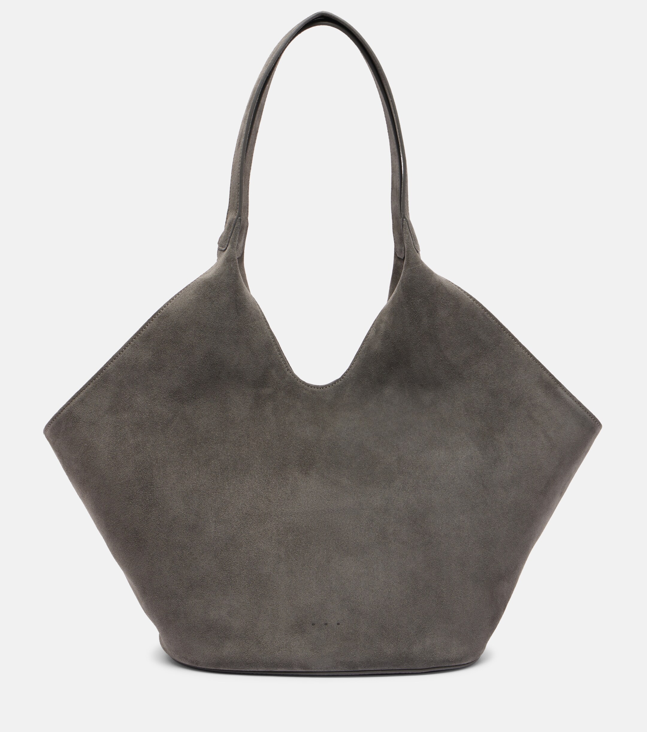 AESTHER EKME Phantom Large suede tote bag