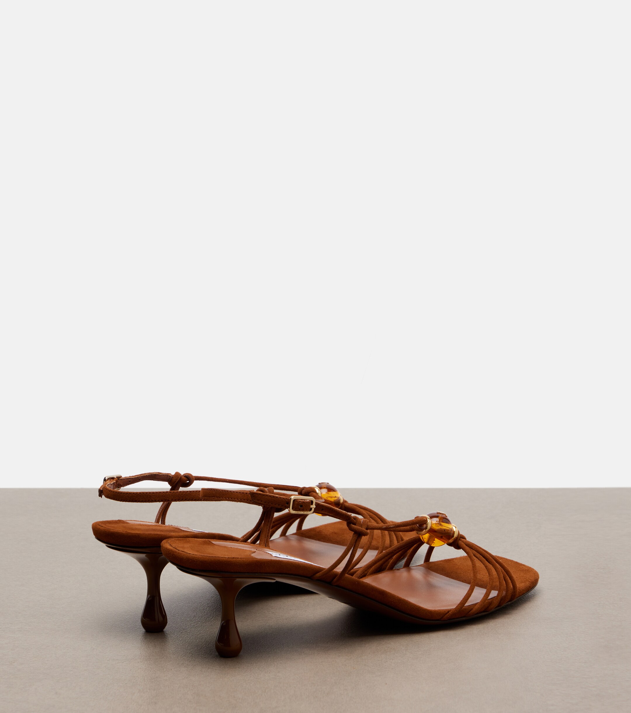 JIMMY CHOO Jimmy Choo Lova embellished suede sandals