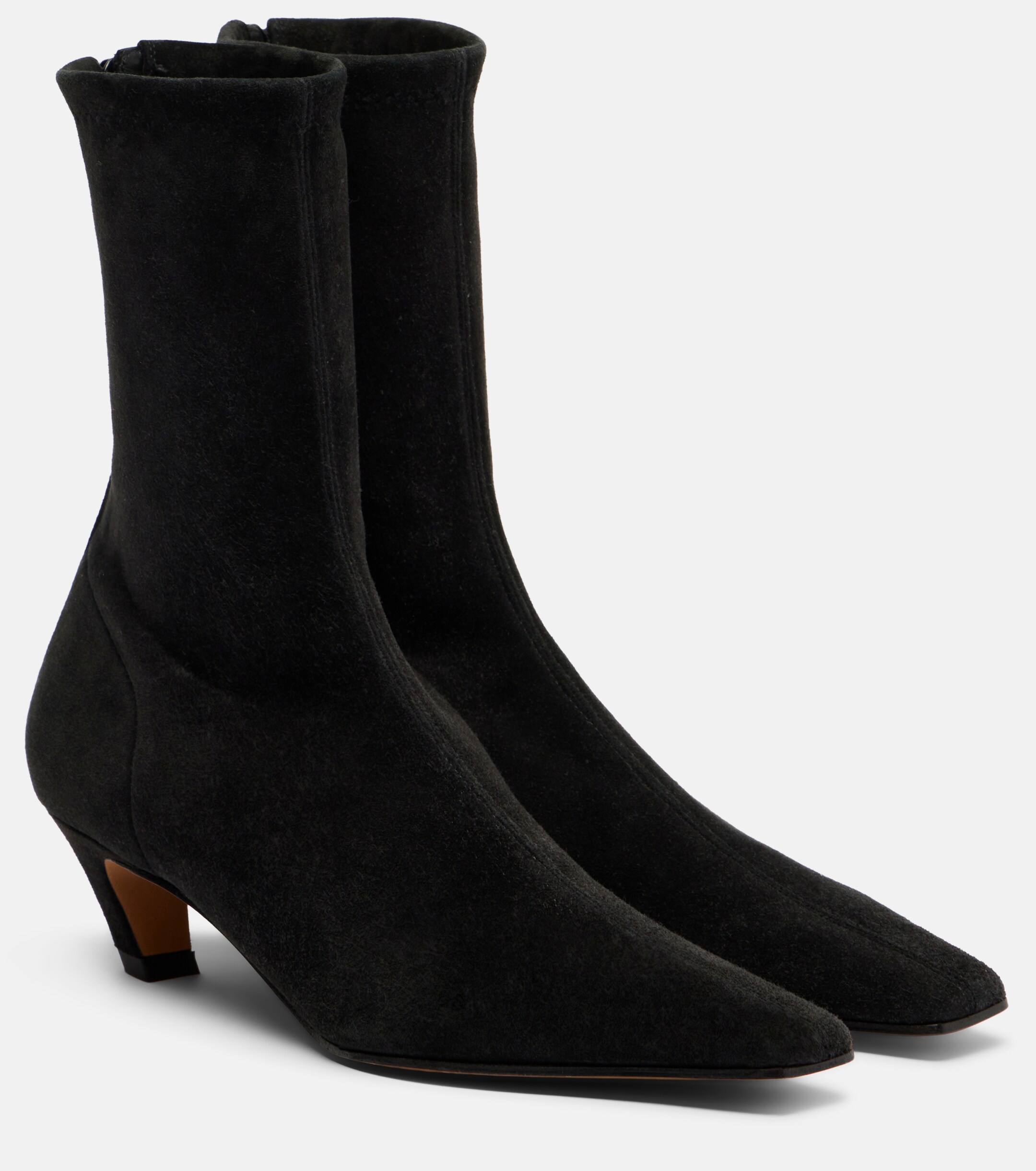 KHAITE Khaite Arizona suede ankle boots