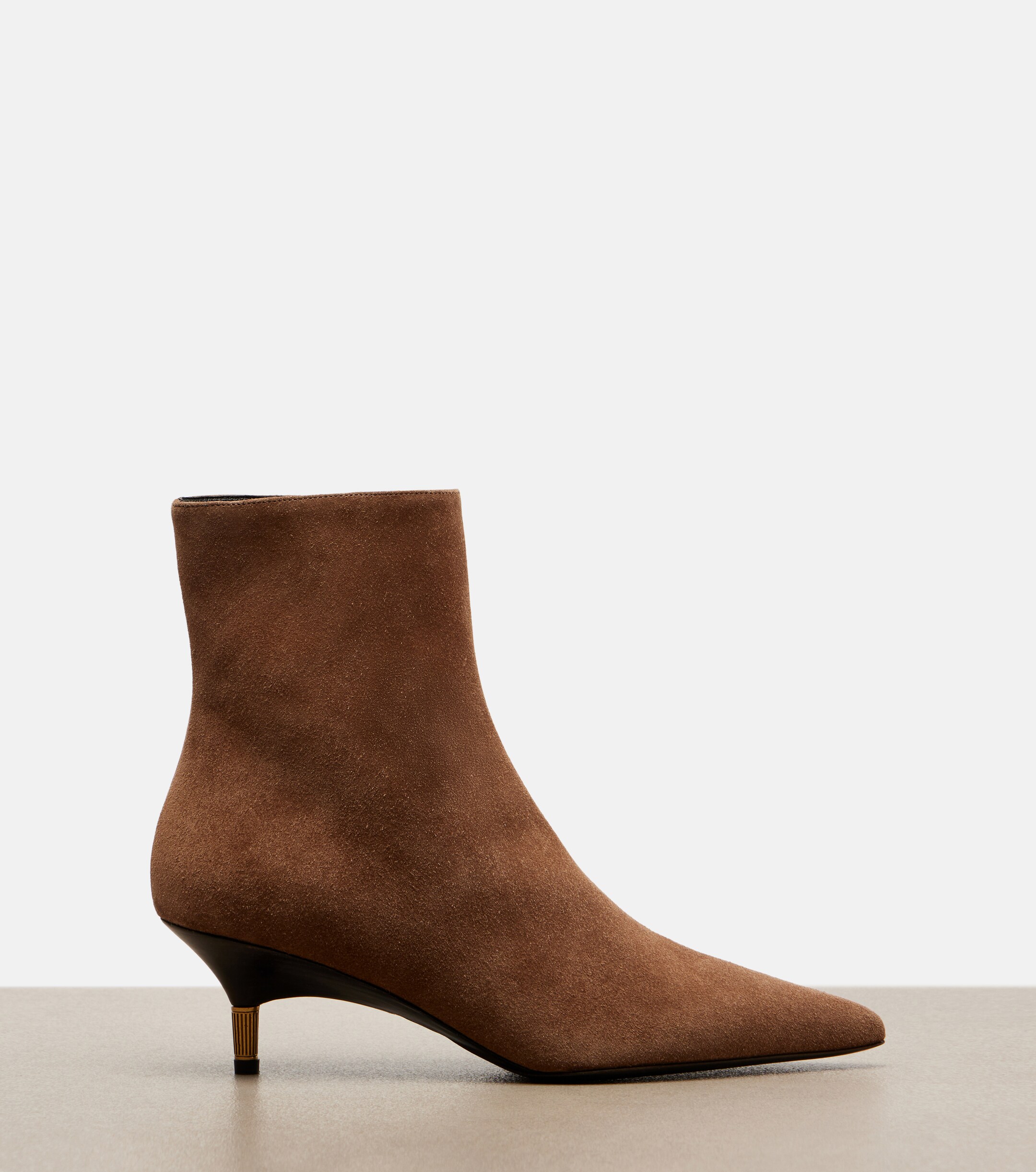 KHAITE Khaite Bella suede ankle boots