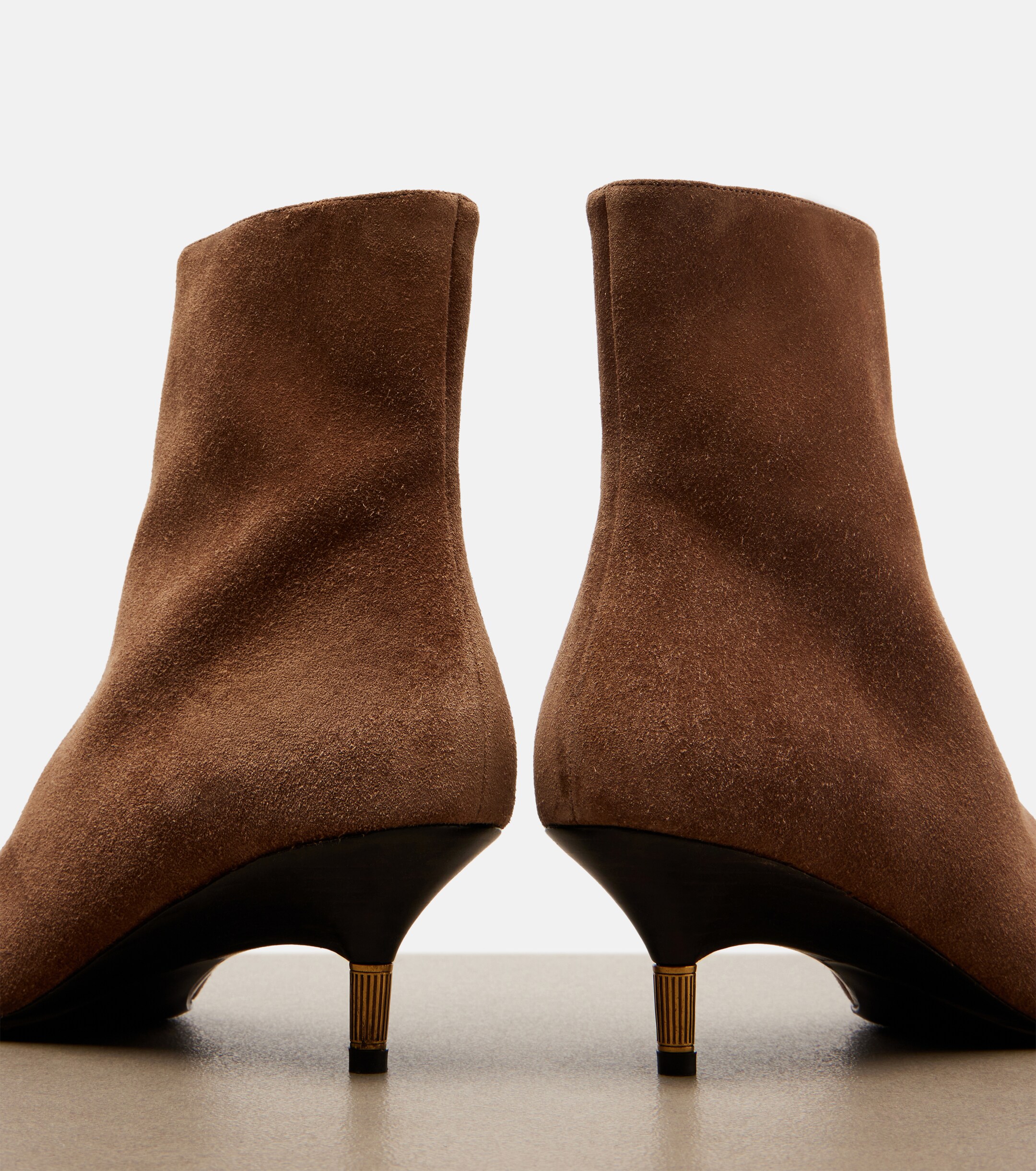 KHAITE Khaite Bella suede ankle boots
