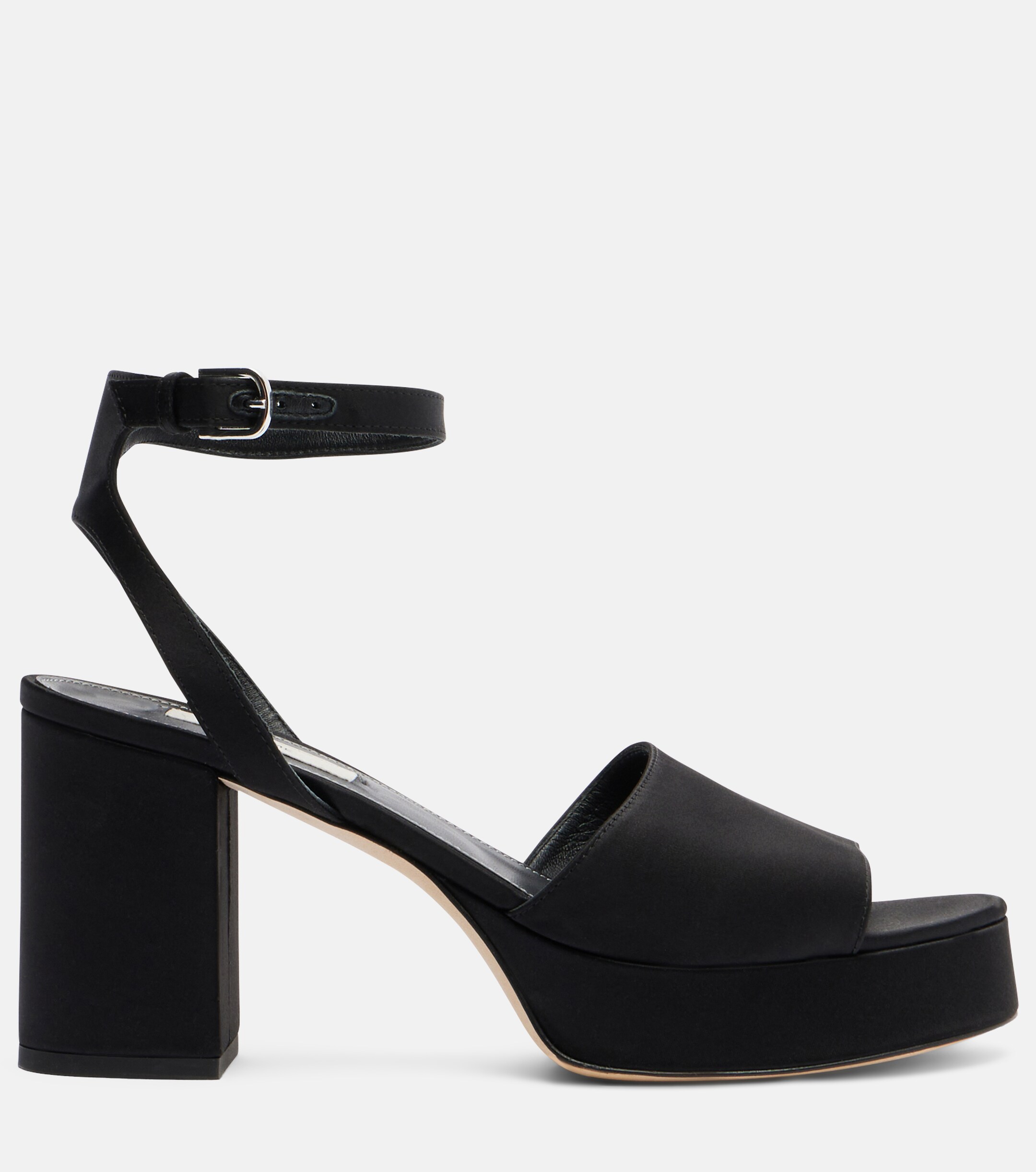 TOTEME Toteme Satin platform sandals