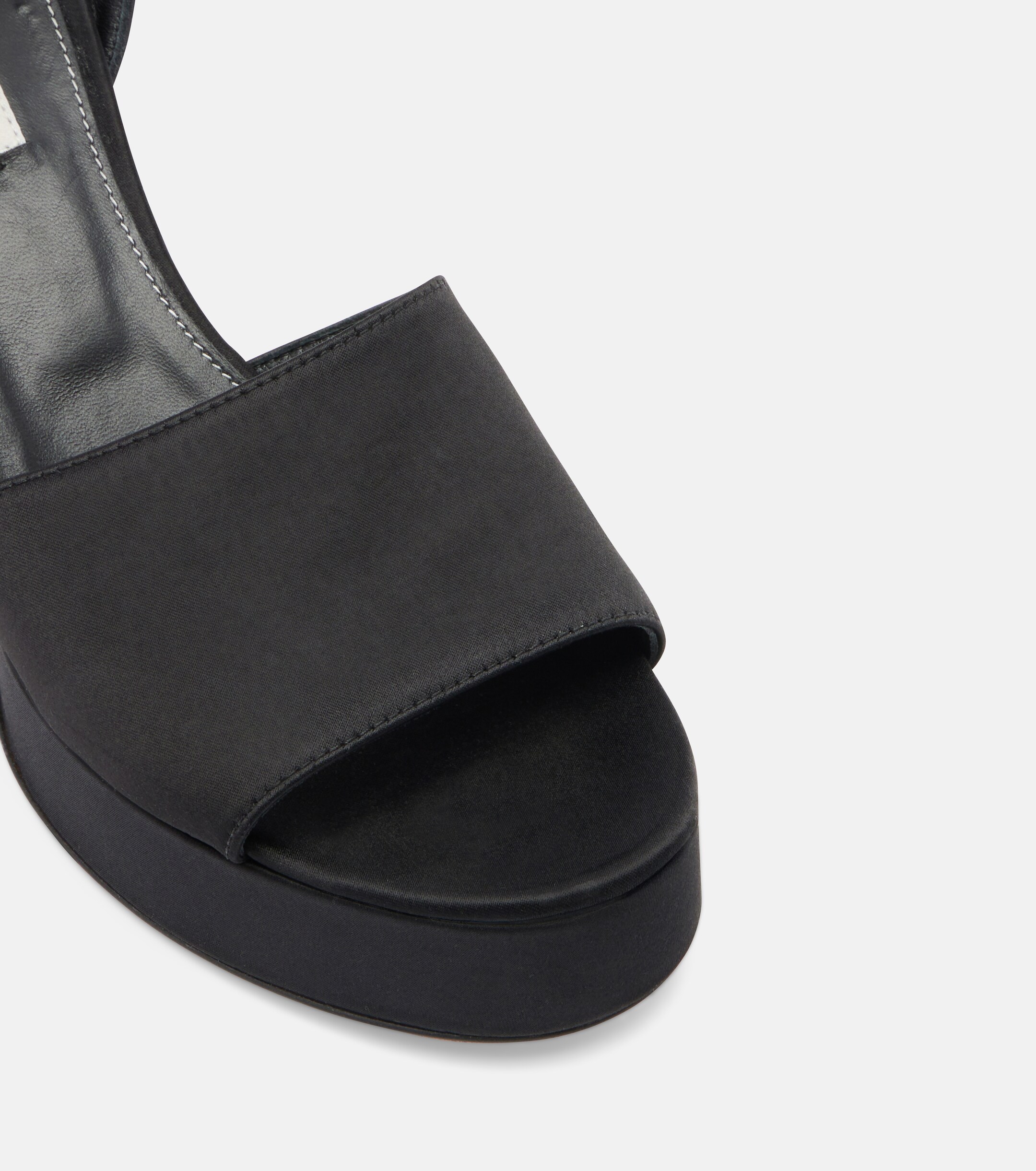 TOTEME Toteme Satin platform sandals