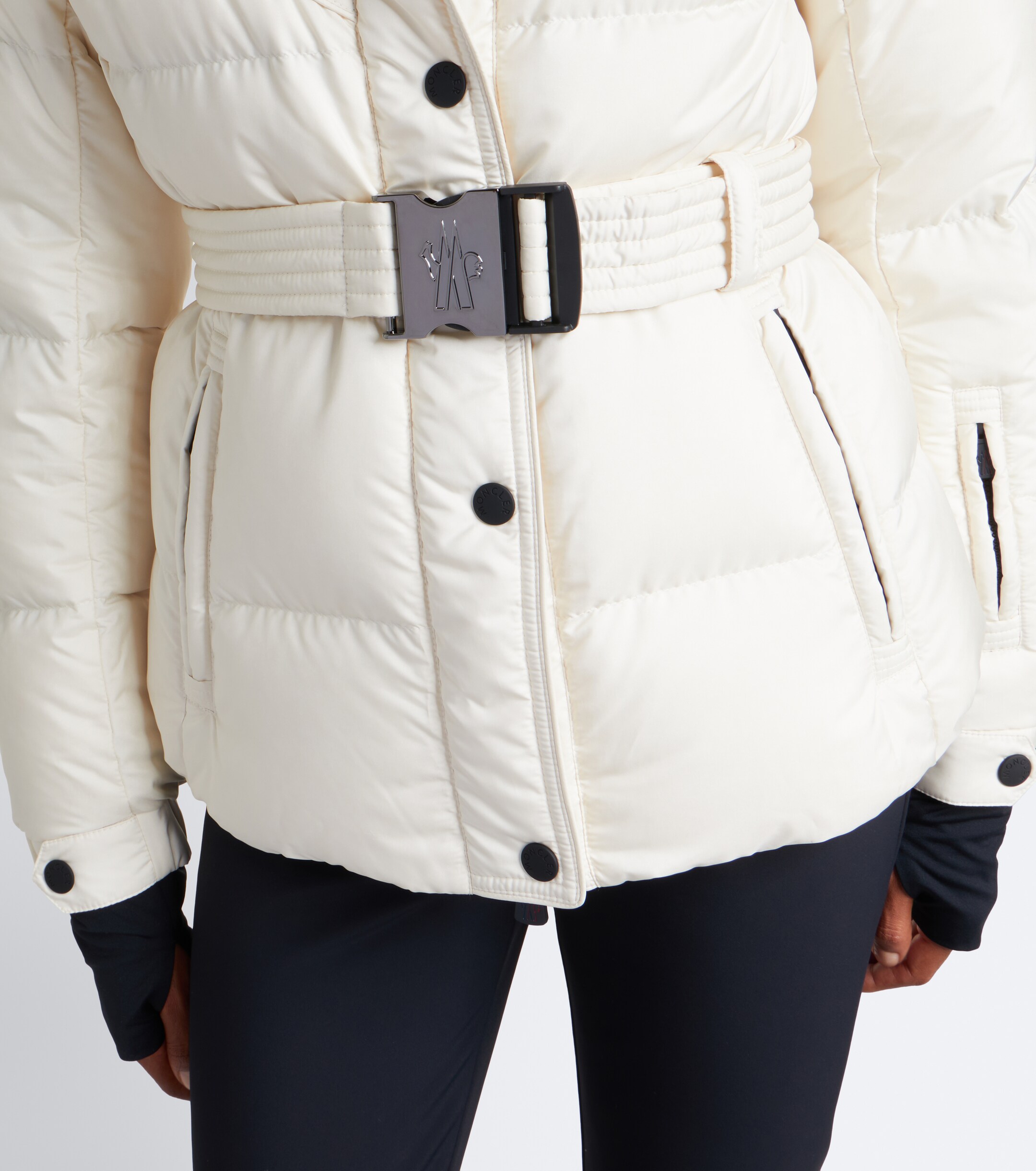 MONCLER GRENOBLE Moncler Grenoble Karshi belted ski jacket