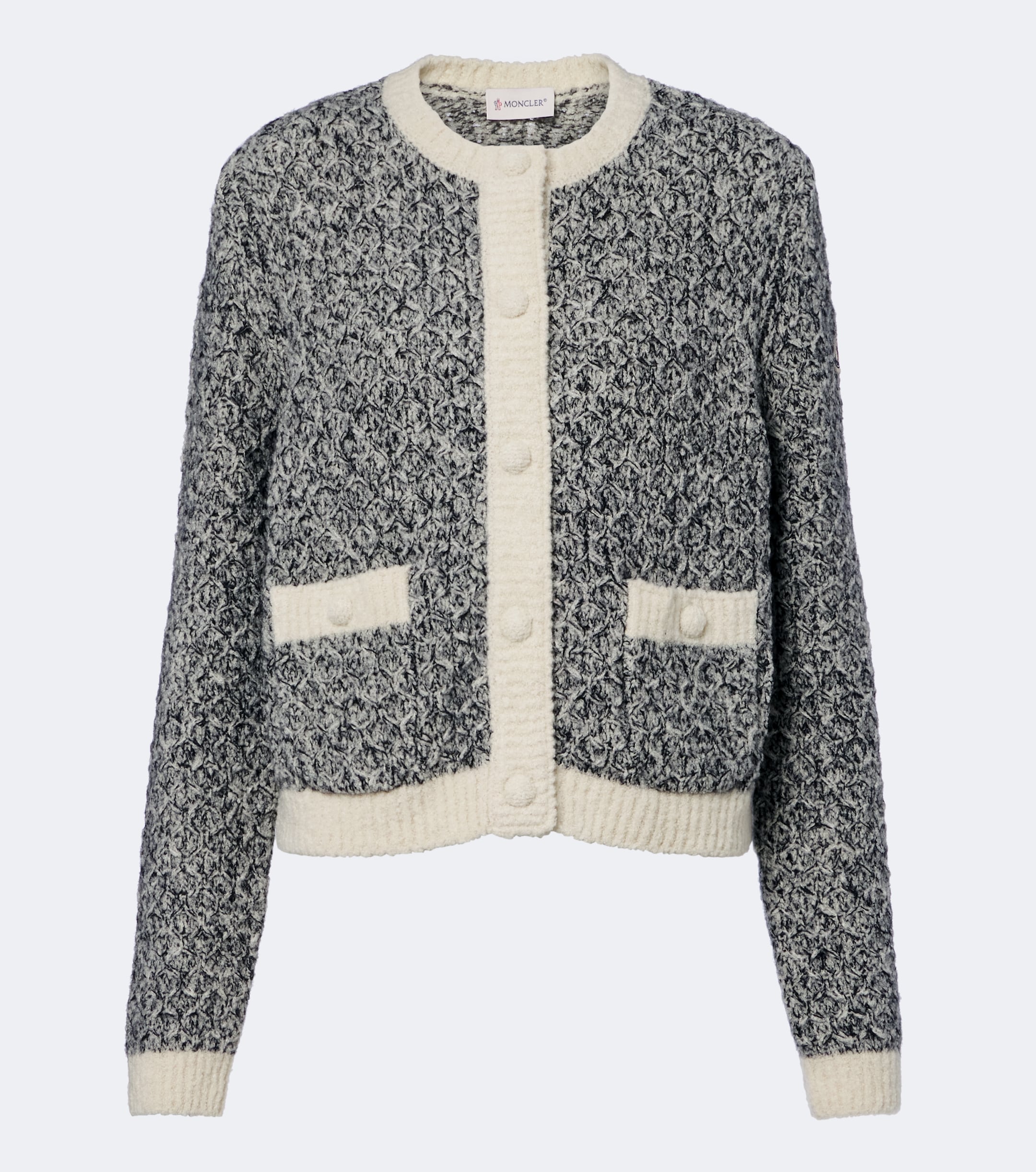 Moncler Moncler Wool and alpaca-blend cardigan