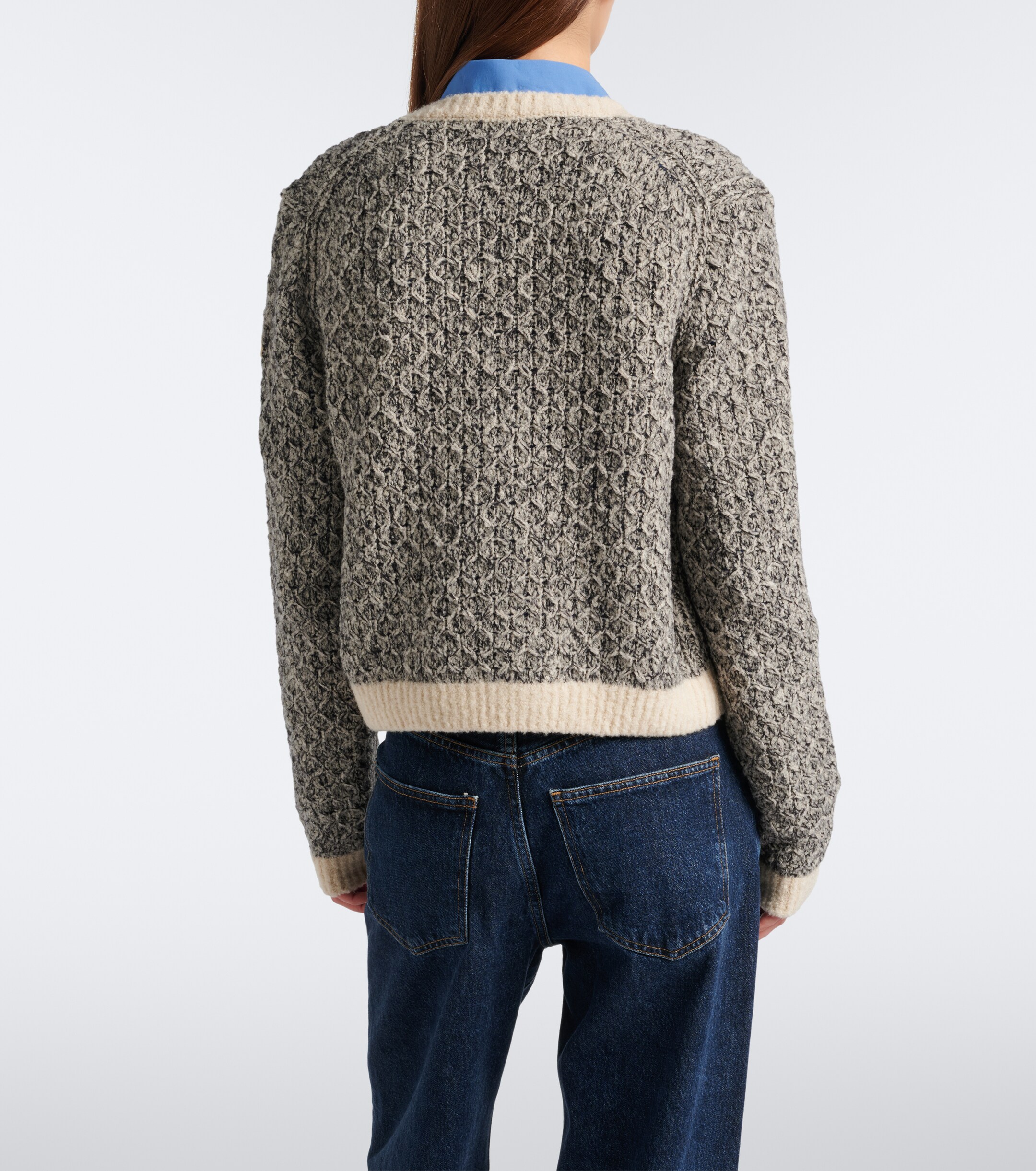 Moncler Moncler Wool and alpaca-blend cardigan