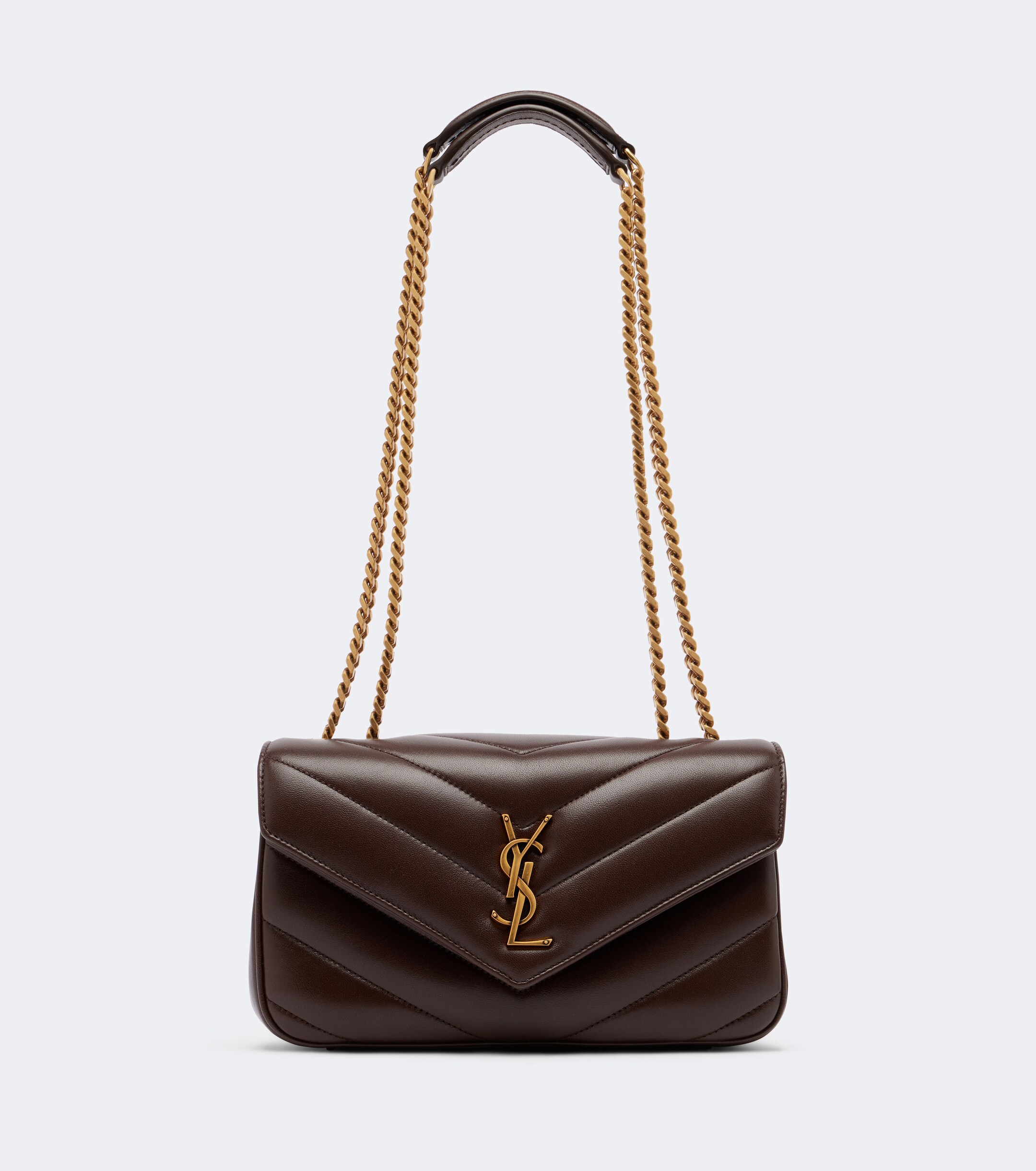 Saint Laurent Loulou Small leather shoulder bag