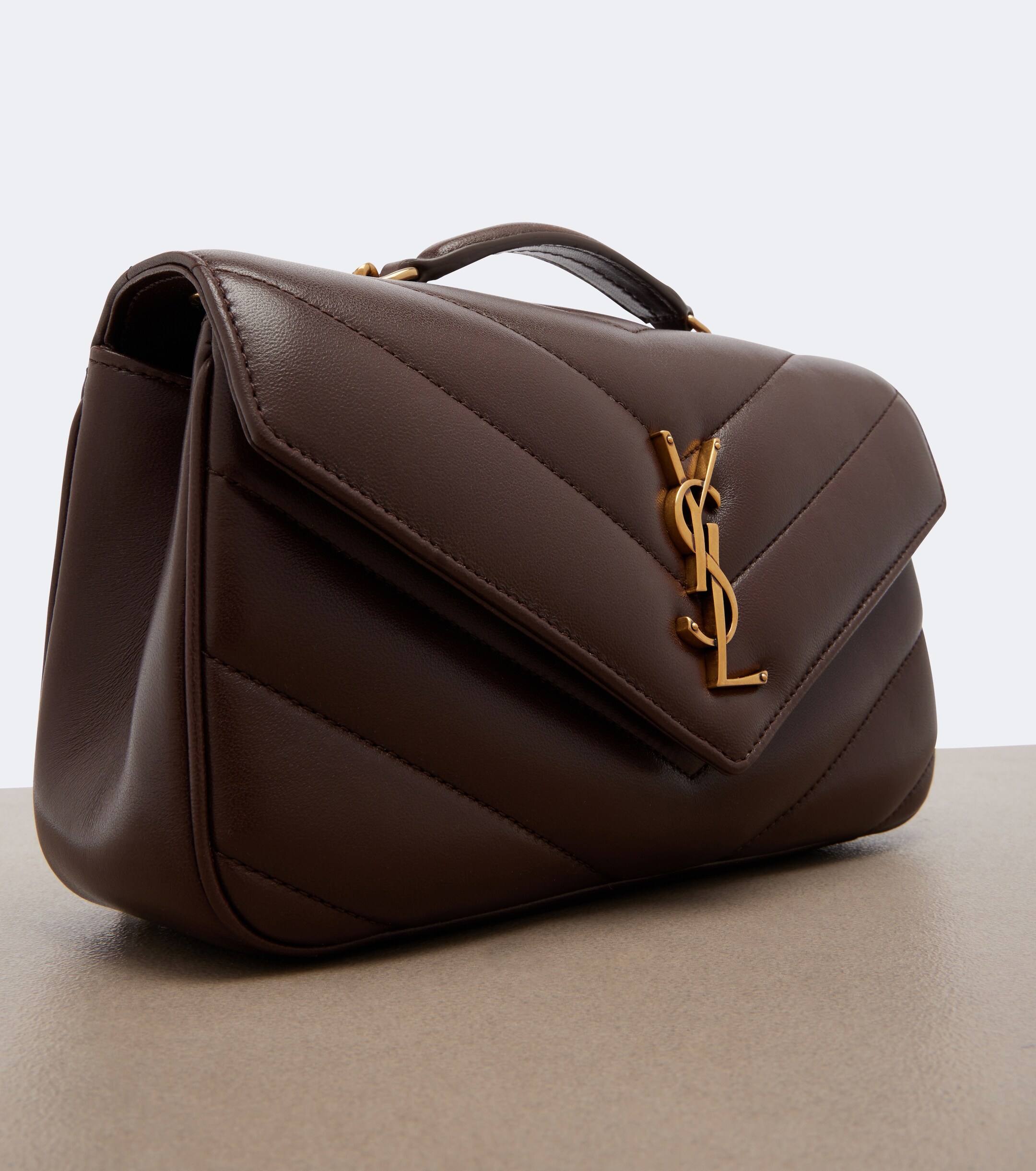Saint Laurent Loulou Small leather shoulder bag