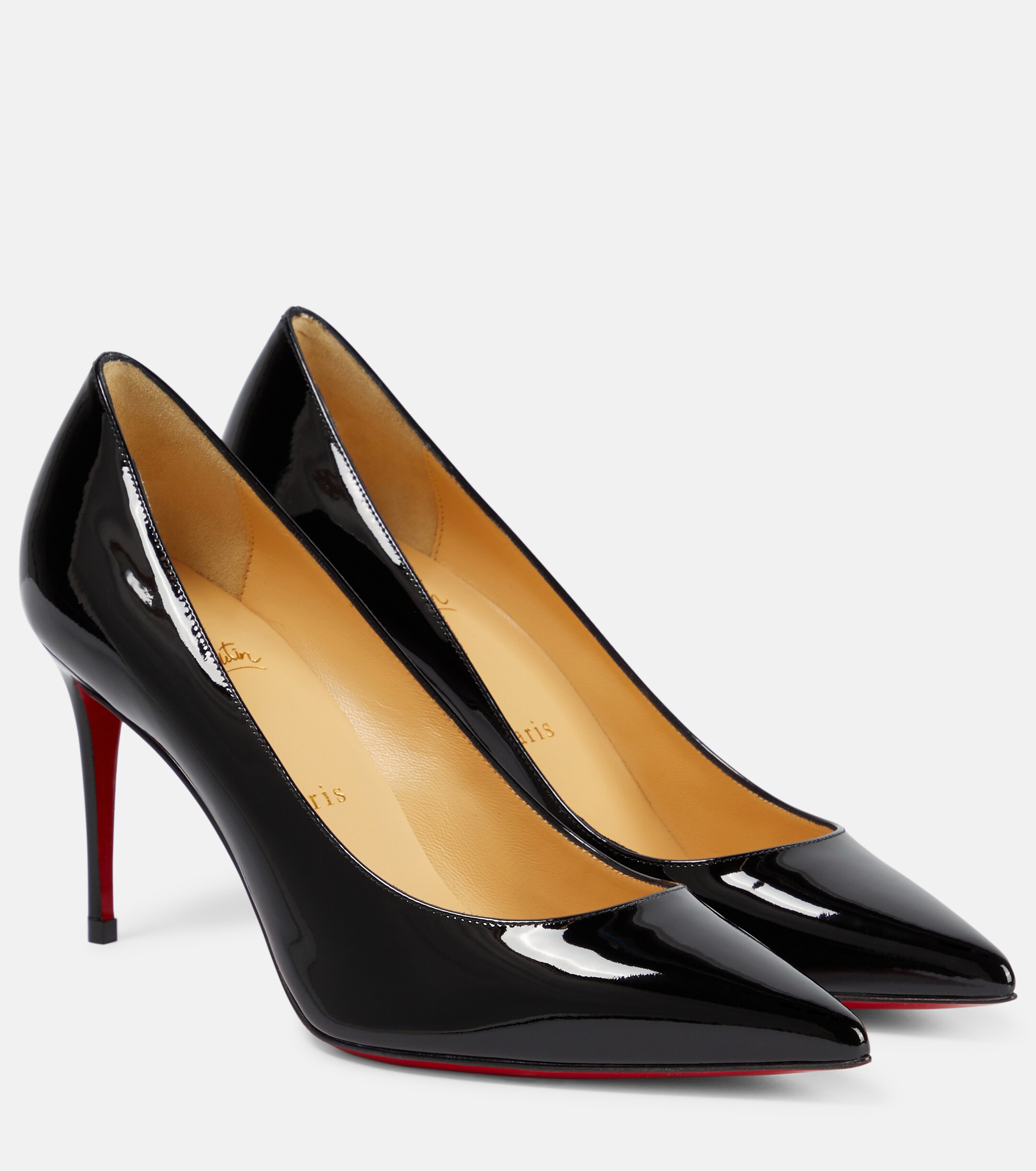 CHRISTIAN LOUBOUTIN Christian Louboutin Kate 85 patent leather pumps
