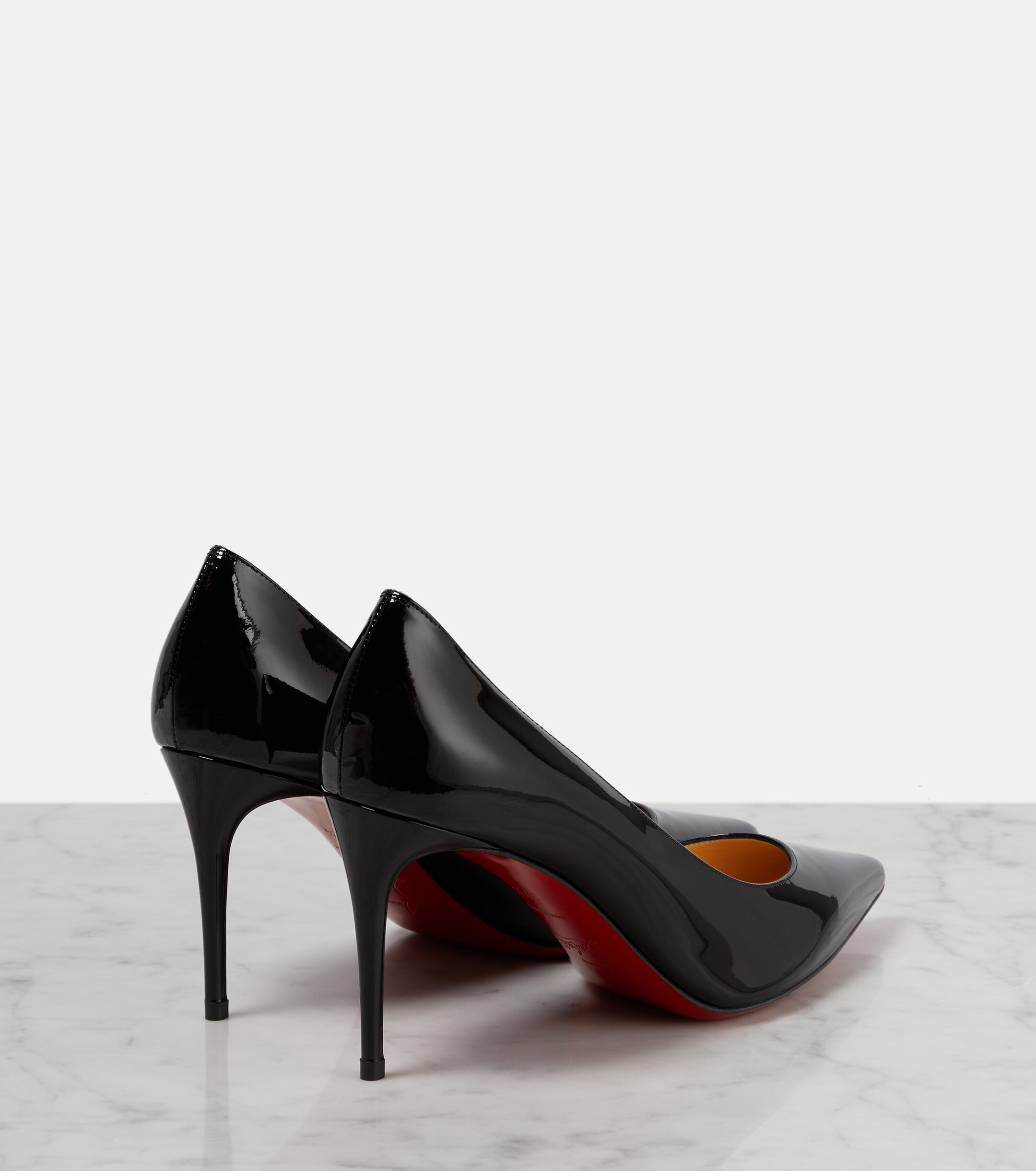 CHRISTIAN LOUBOUTIN Christian Louboutin Kate 85 patent leather pumps