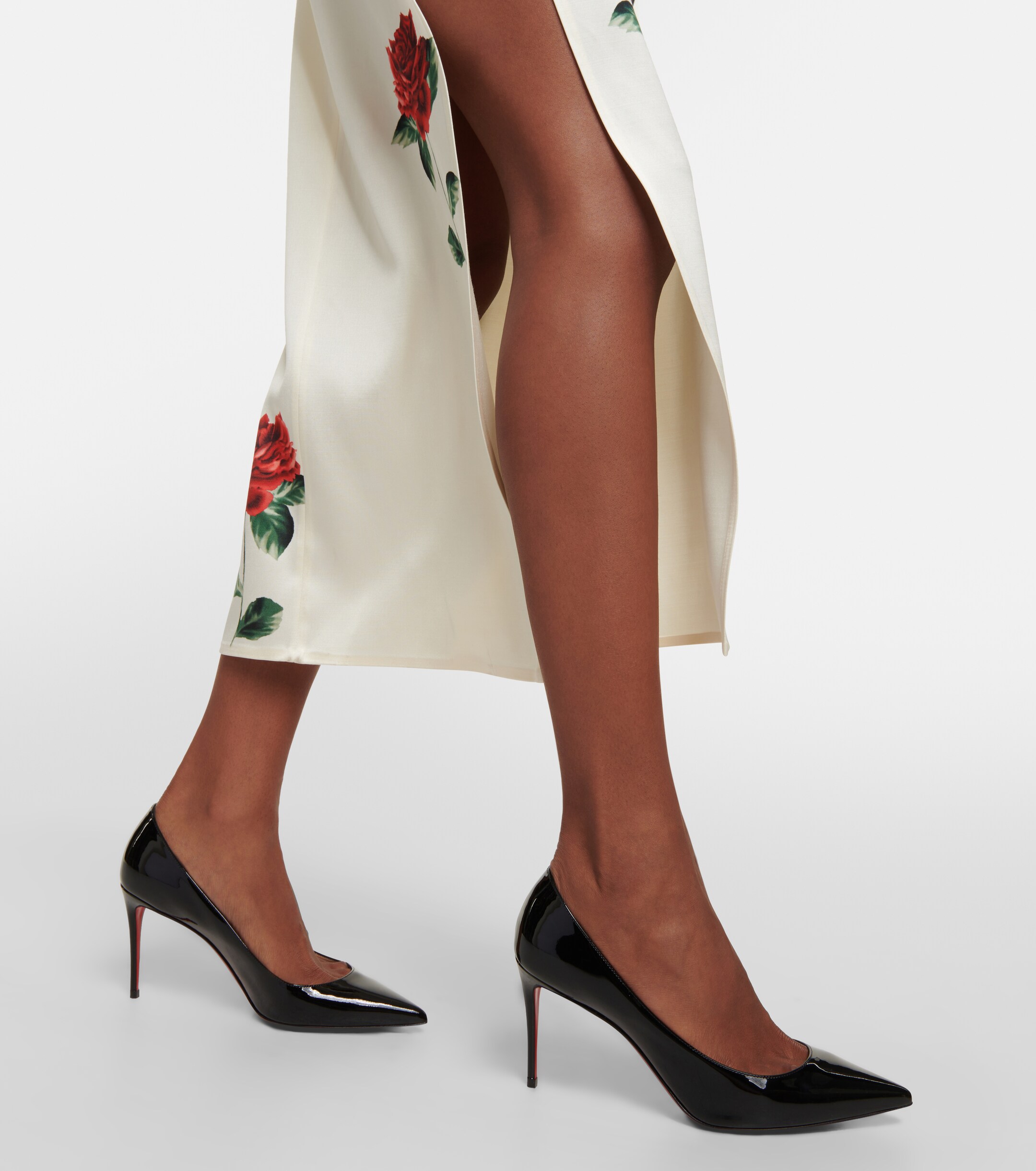 CHRISTIAN LOUBOUTIN Christian Louboutin Kate 85 patent leather pumps