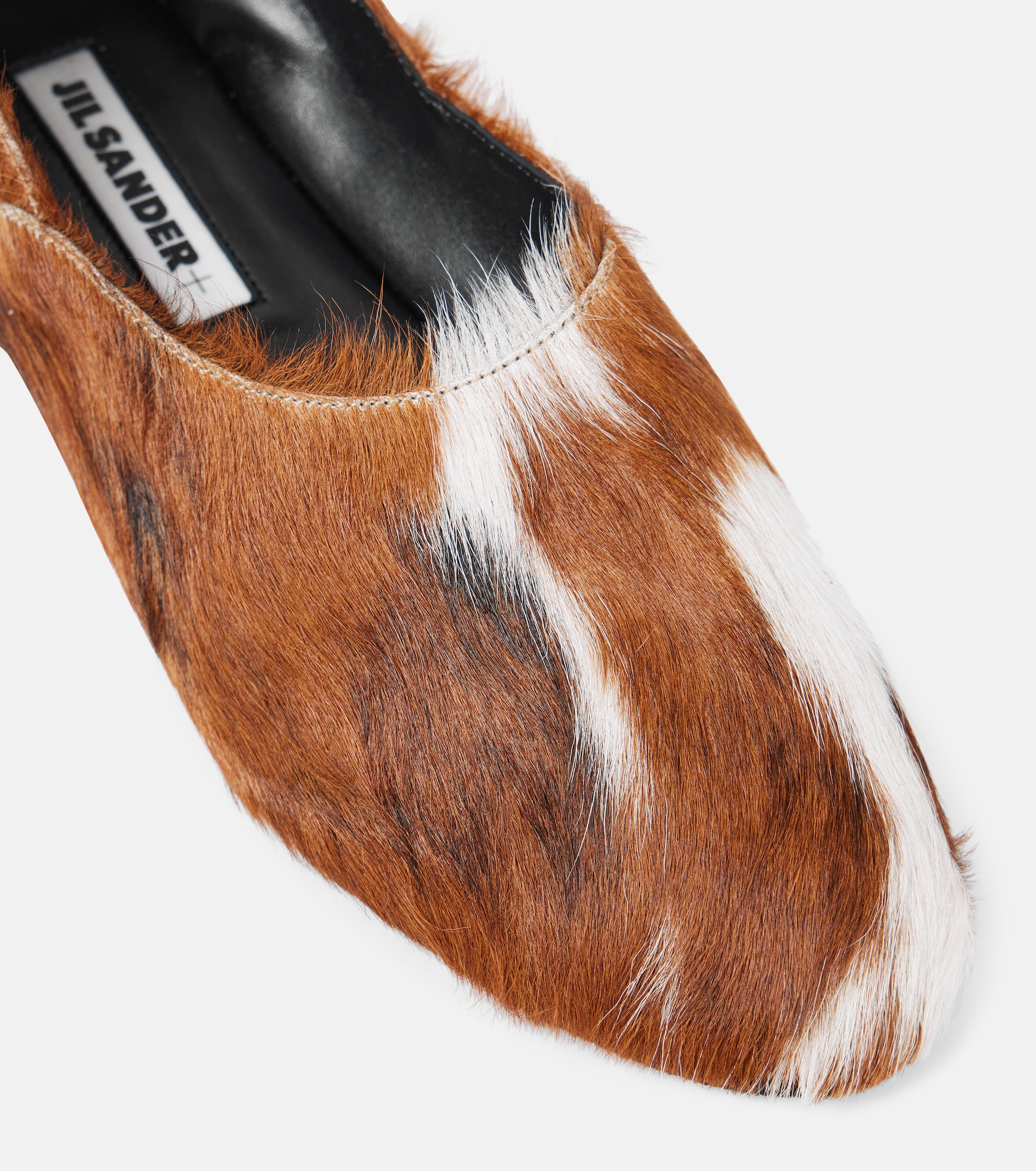 Jil Sander - Calf hair slip-on shoes | Plush