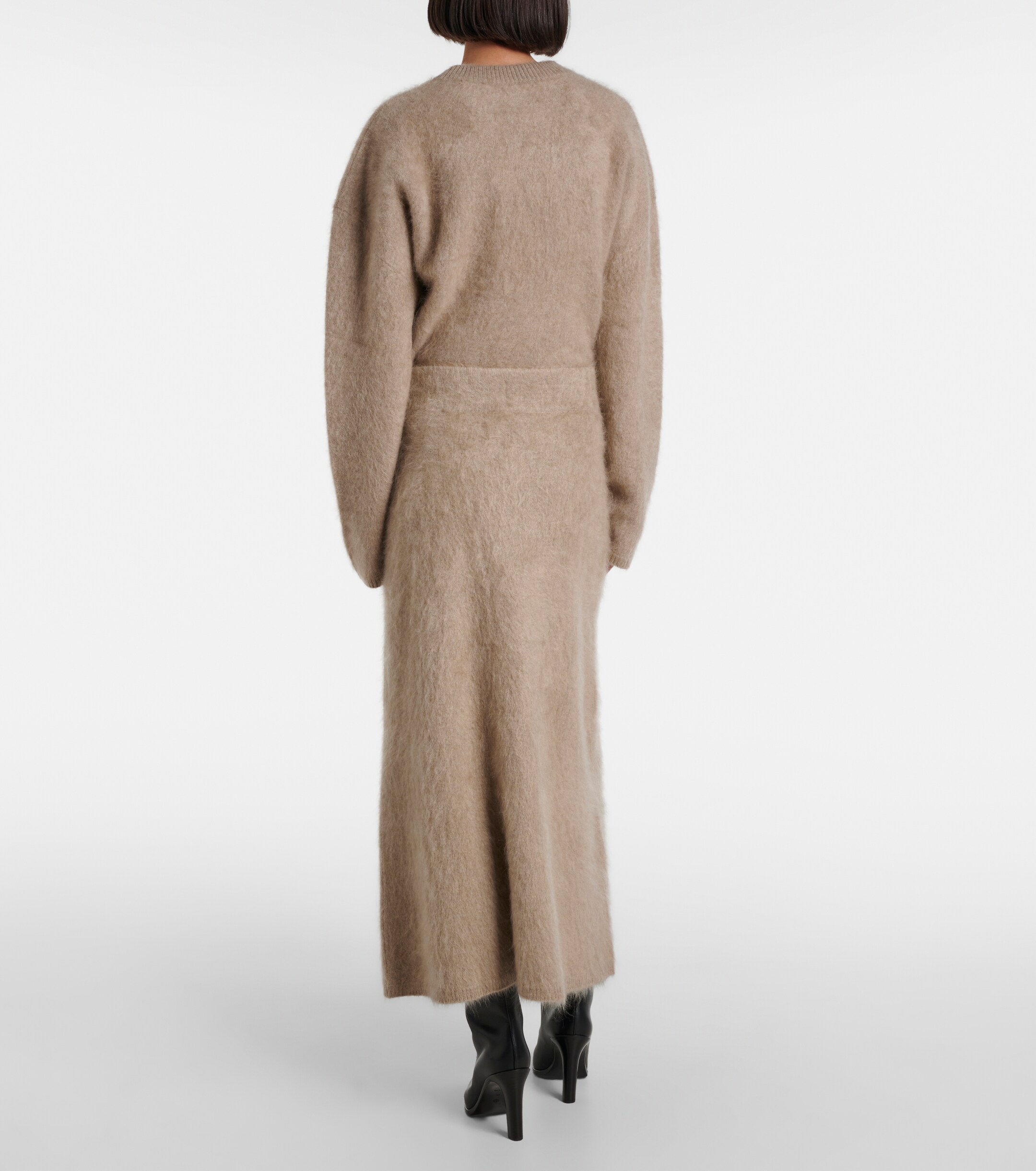 LISA YANG Asta cashmere midi skirt