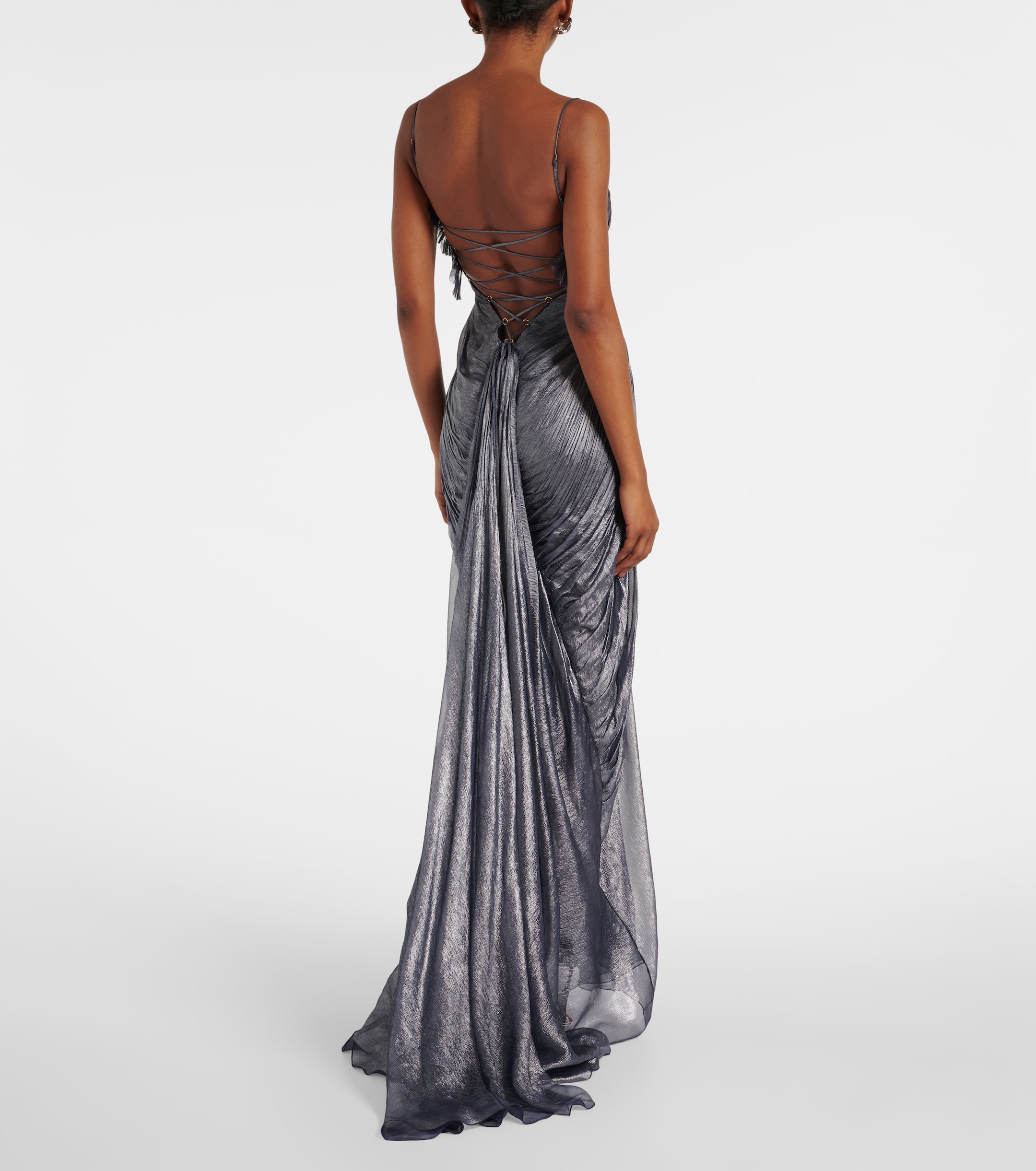maria lucia hohan siona draped silk dress Maria lLucia Hohan gown, Silk Siona Gown