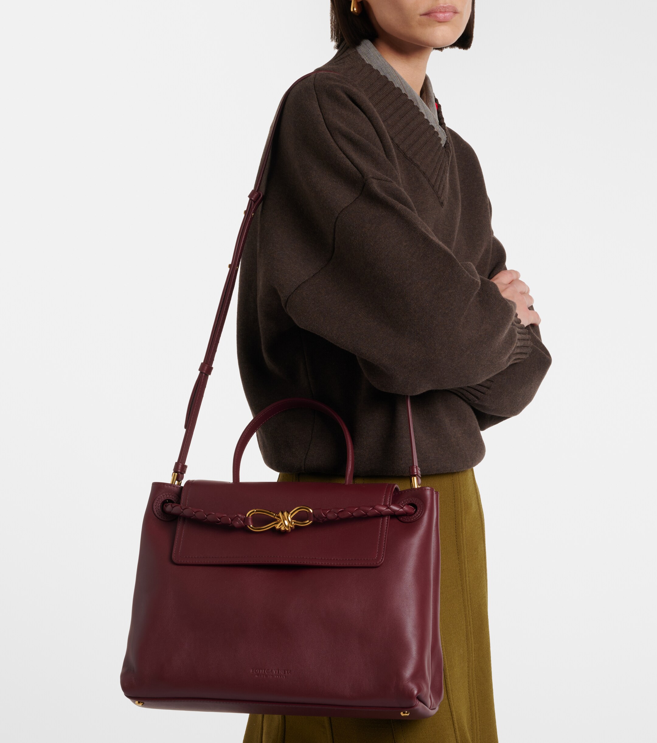 Bottega Veneta Ciao Ciao Medium leather tote bag