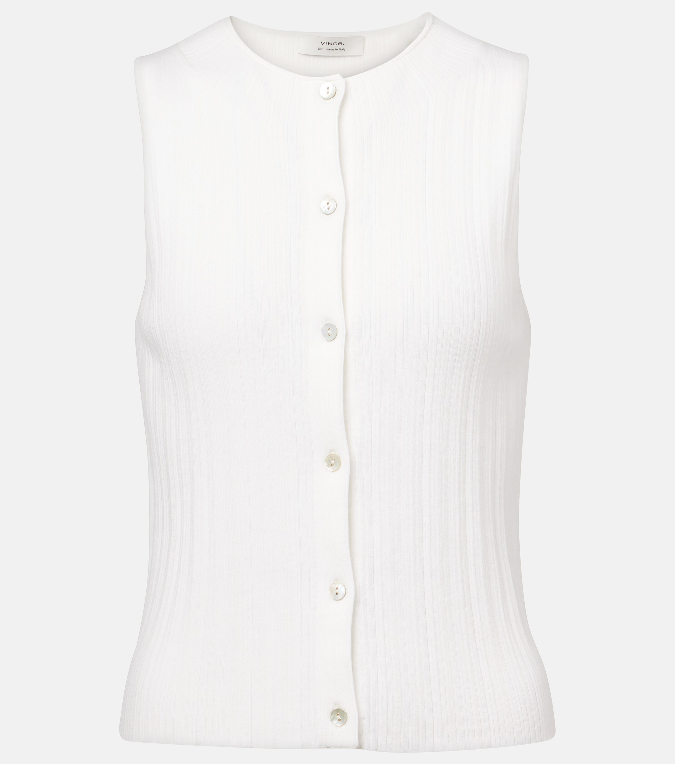 Vince Vince Ribbed cotton top