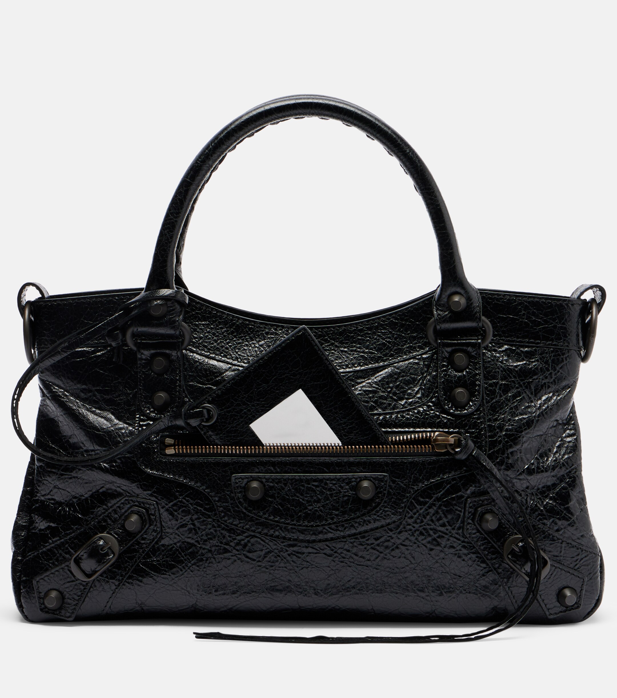 Balenciaga Le City Small leather top-handle bag