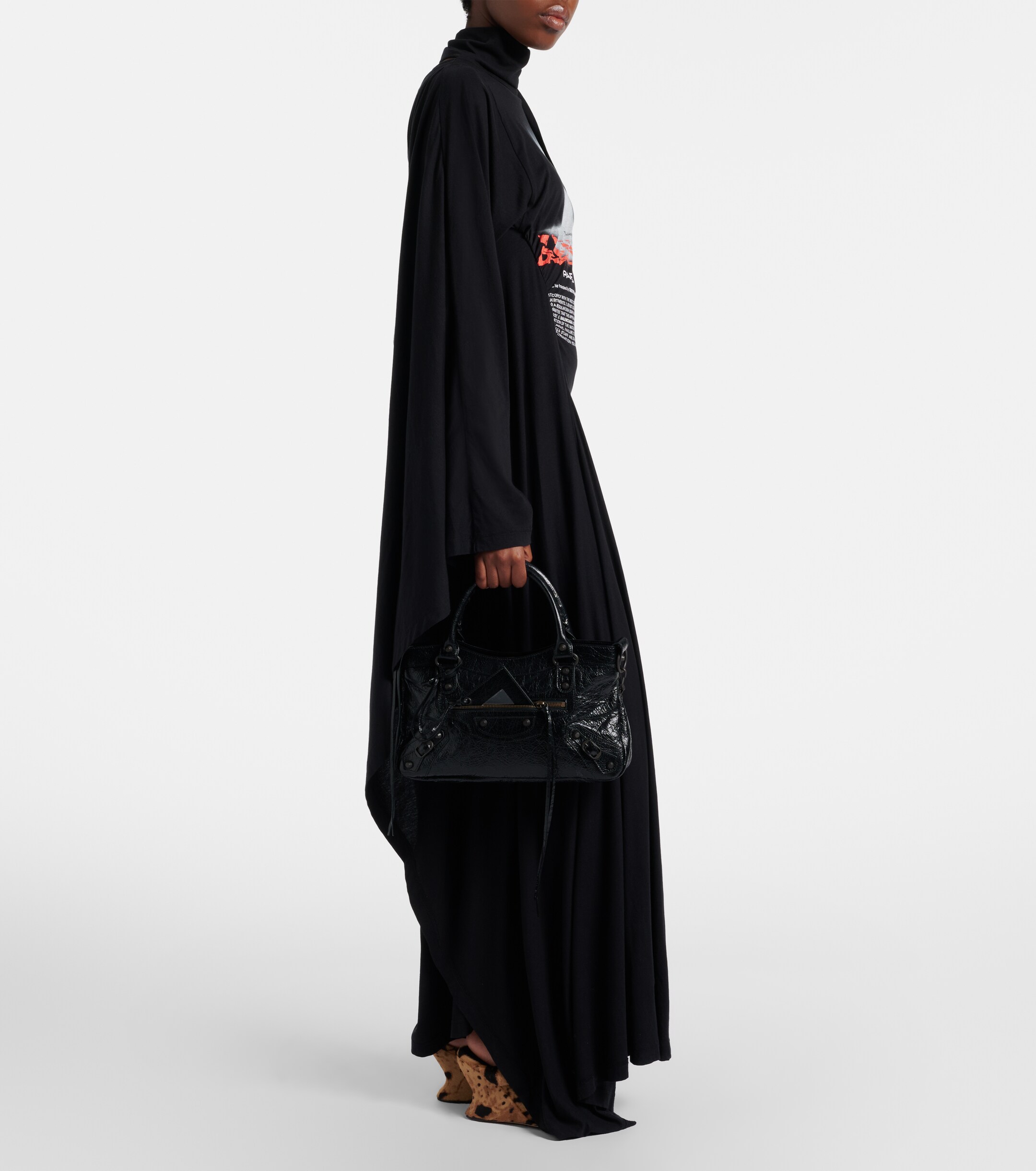 Balenciaga Le City Small leather top-handle bag