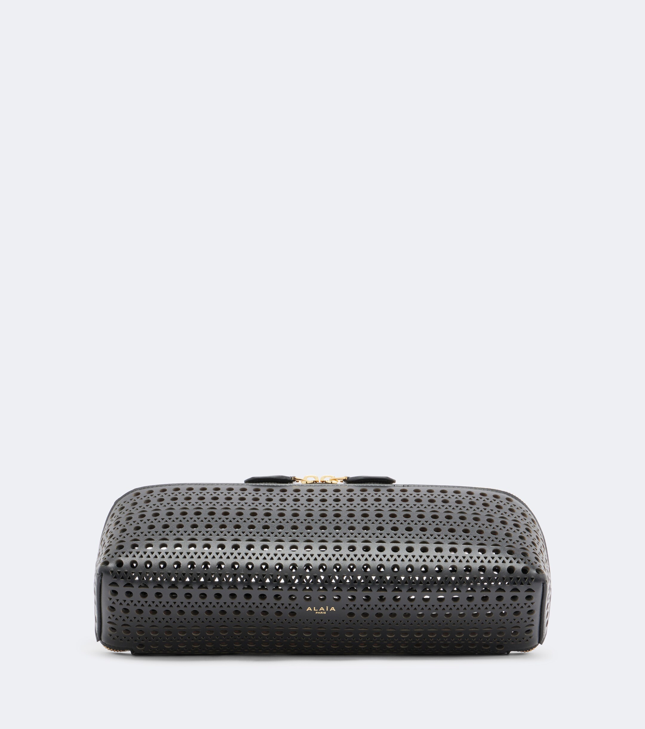 Alaïa Delta Small leather clutch