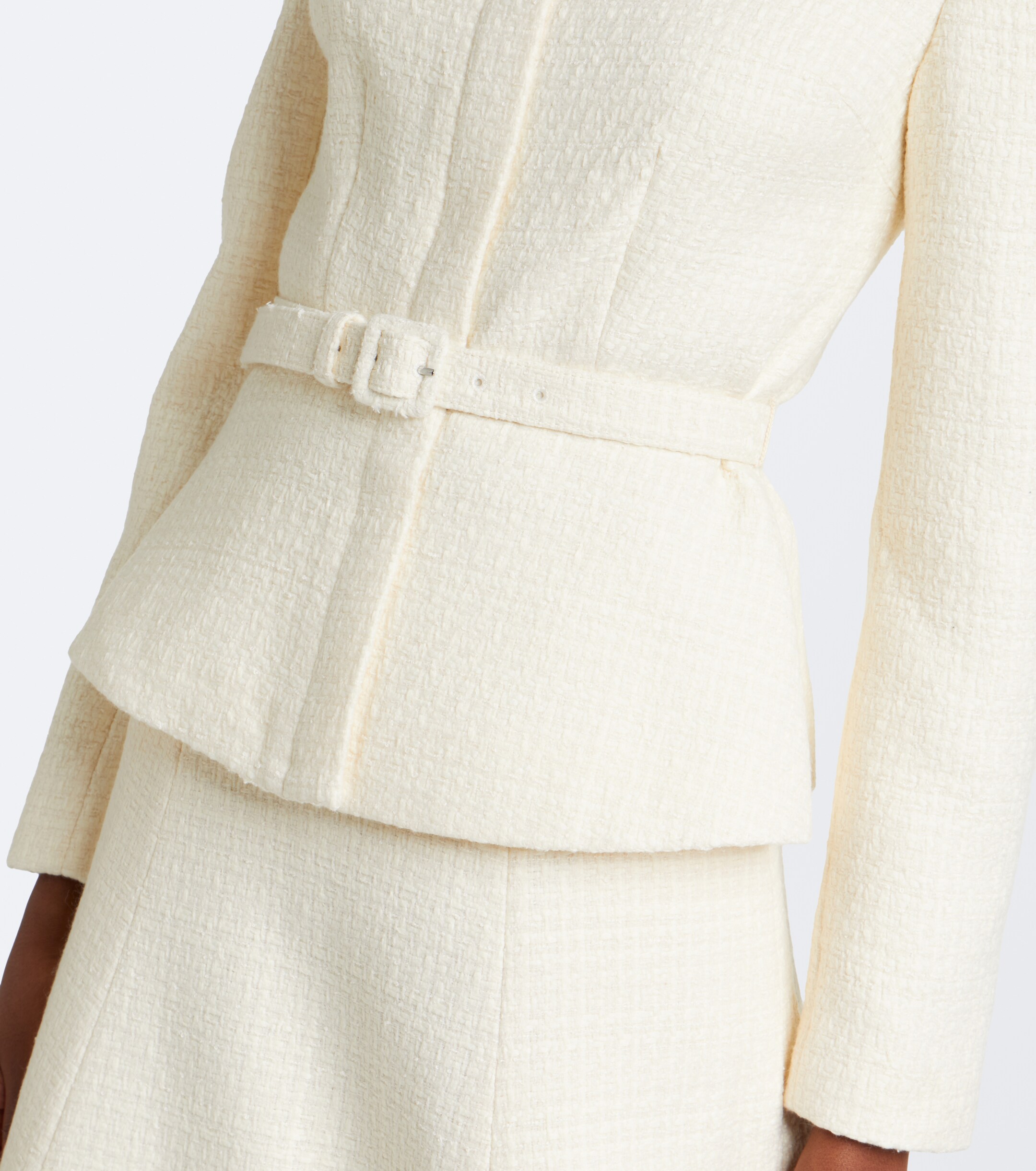 Roland Mouret Roland Mouret Belted embellished bouclé jacket