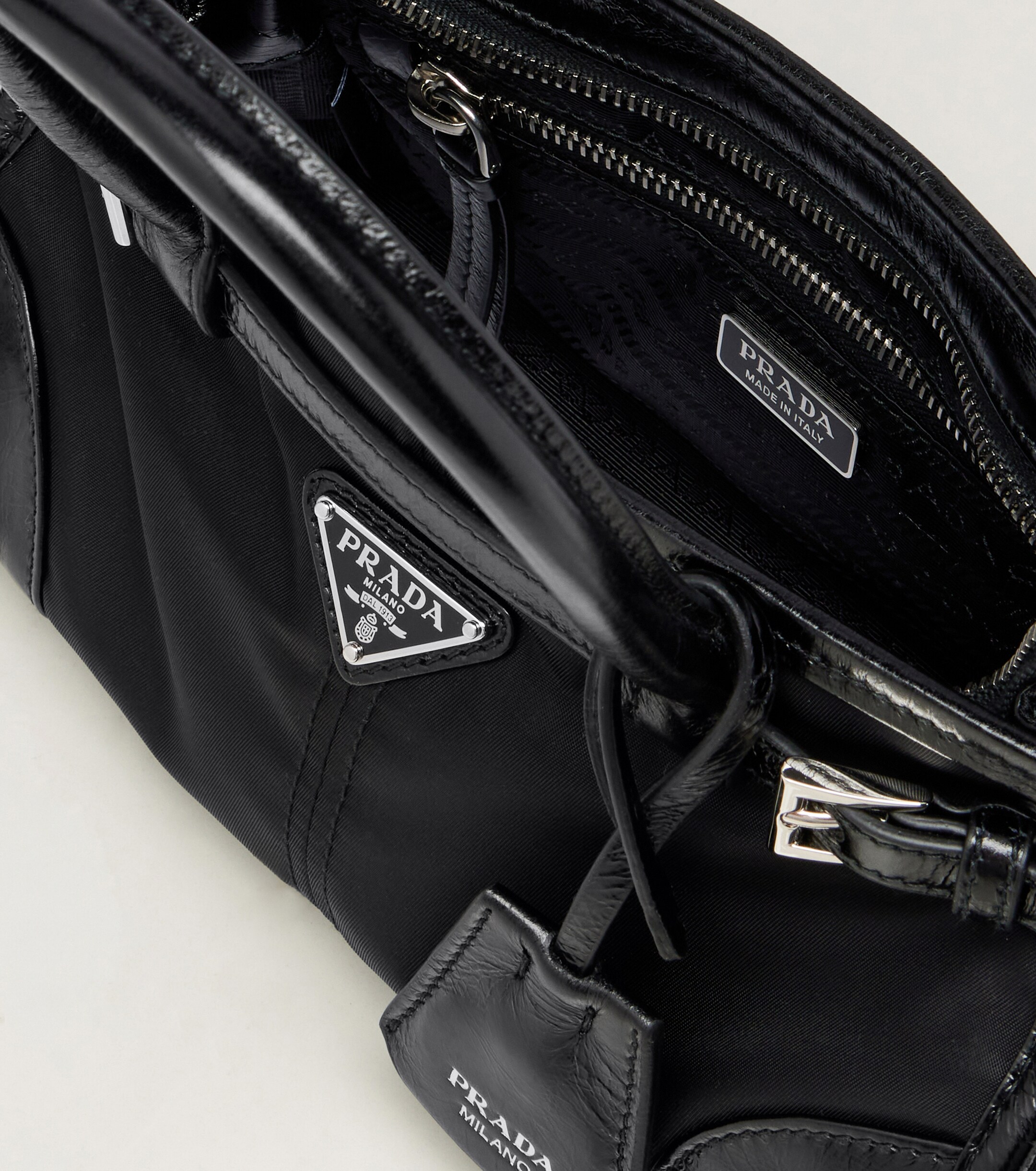 Prada Prada Bonnie Small Re-Nylon top-handle bag