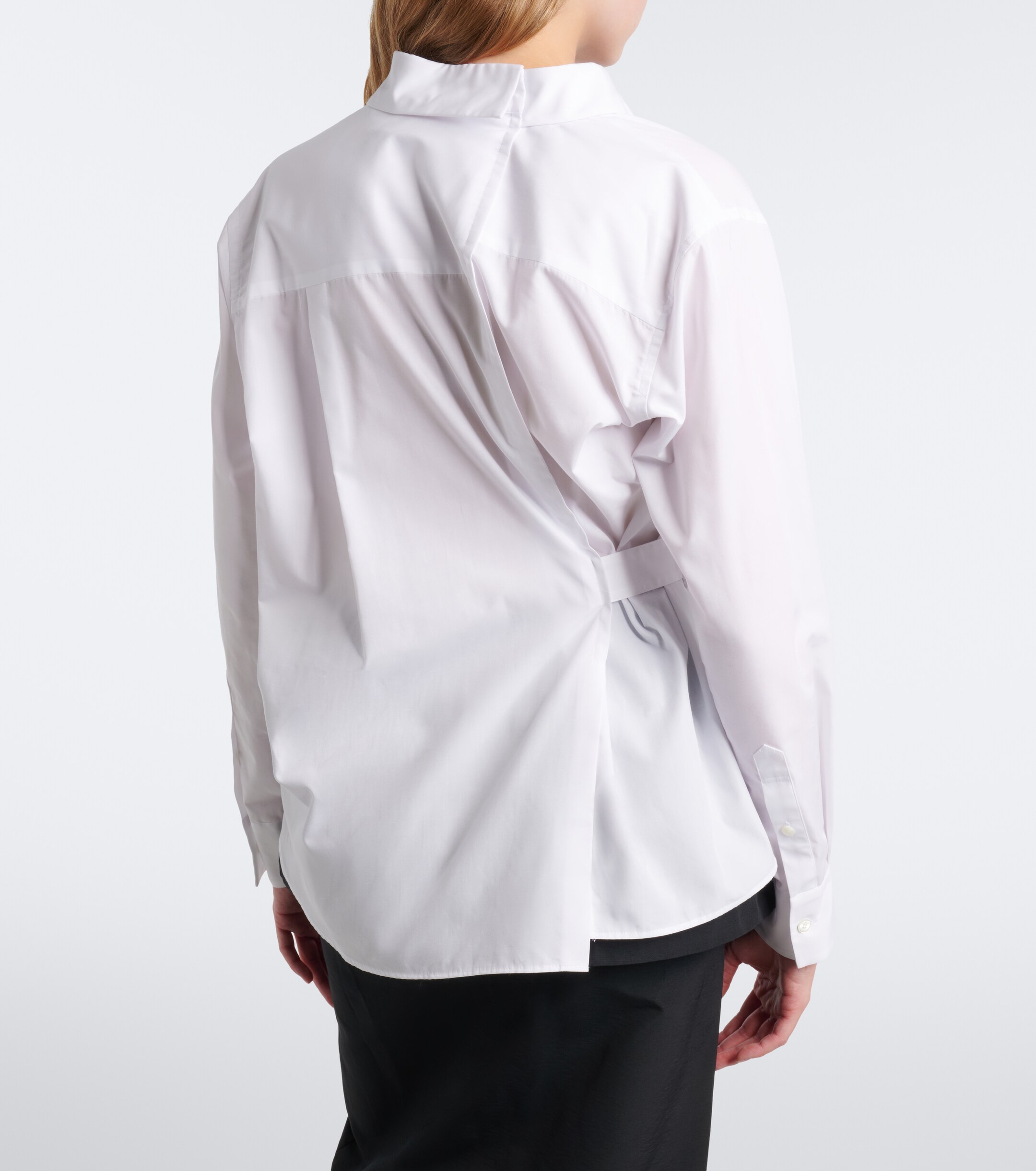 Sacai Sacai Cotton-blend poplin shirt
