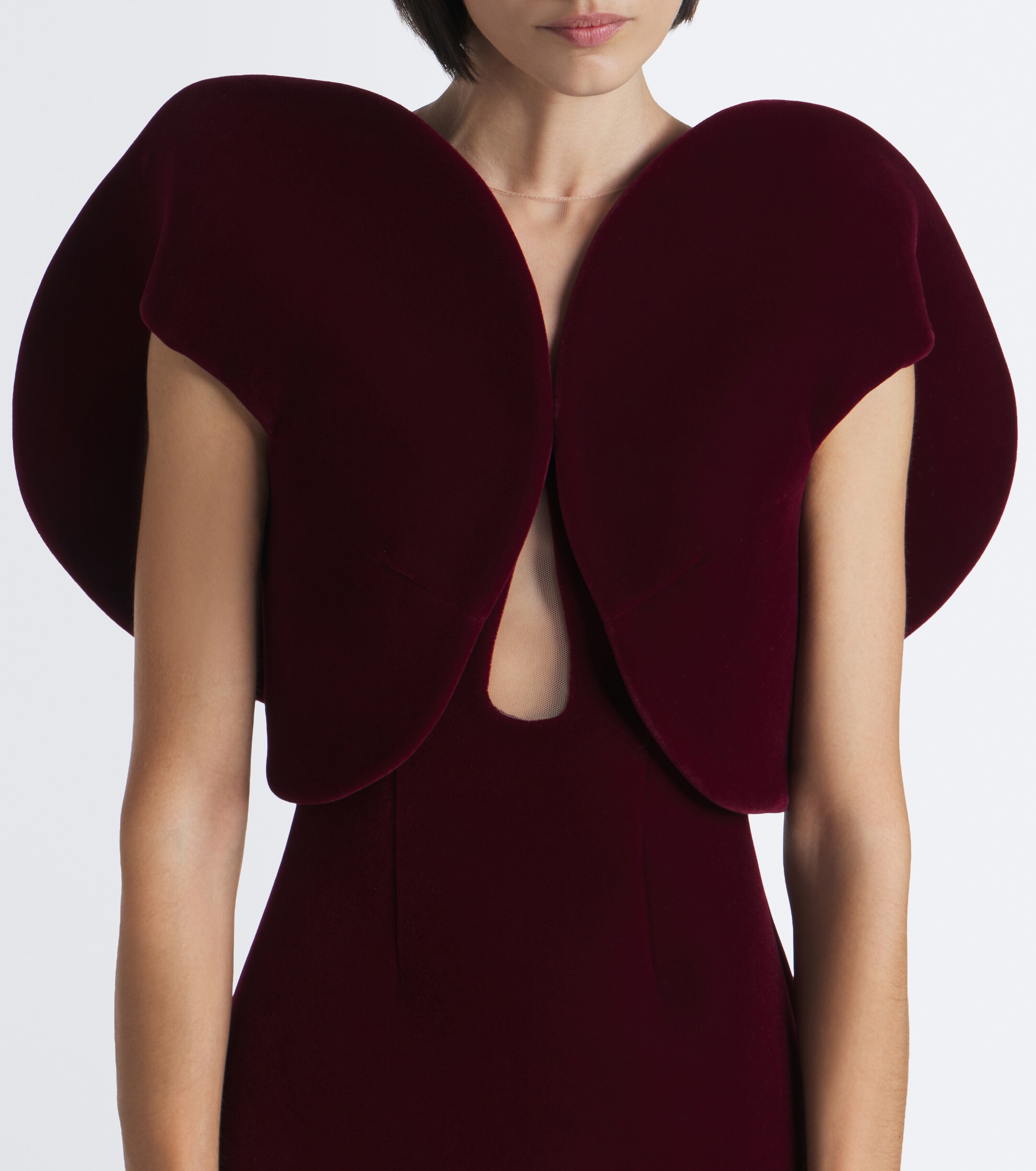 David Koma David Koma Velvet gown
