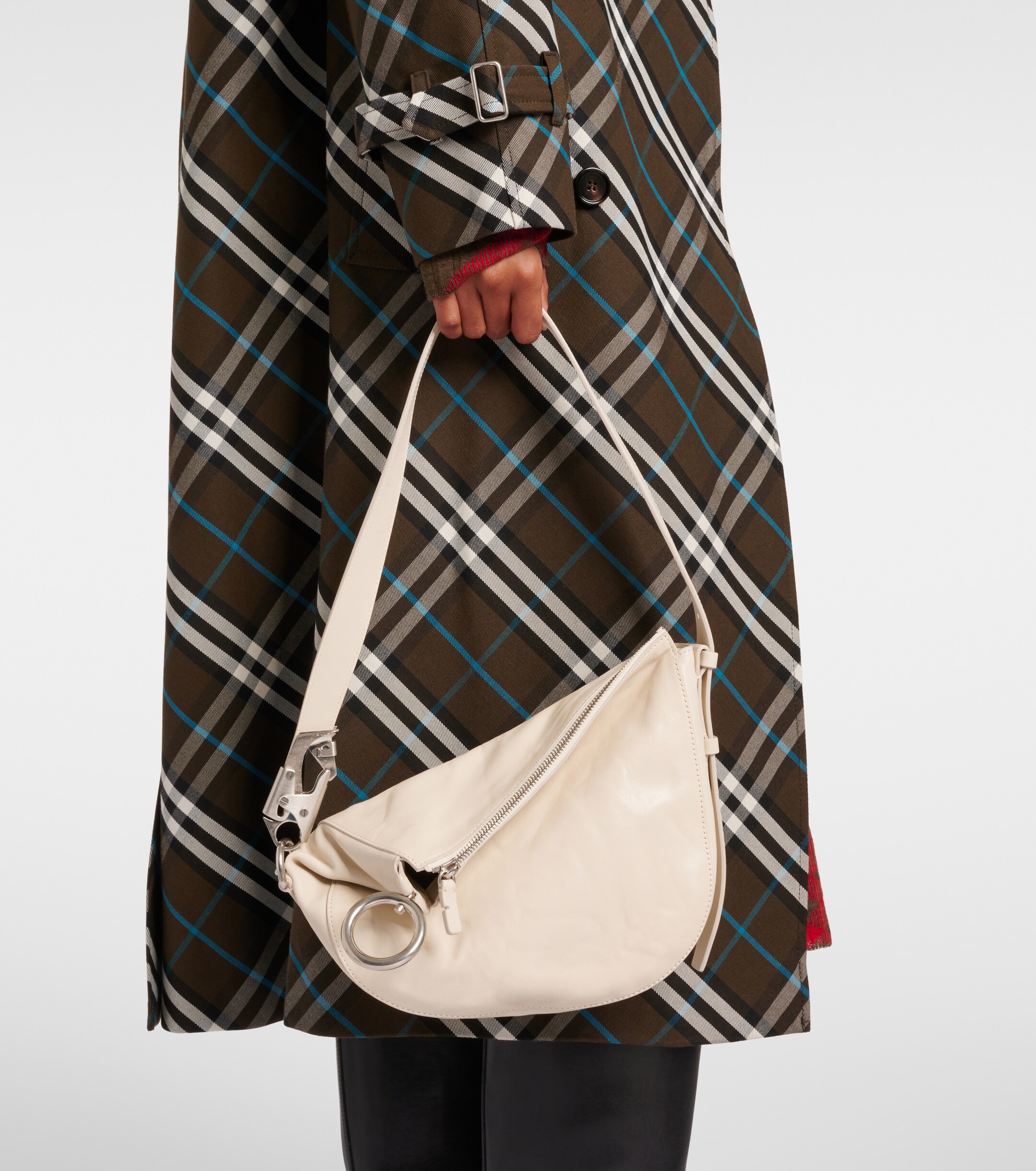 Burberry Knight Small leather shoulder bag