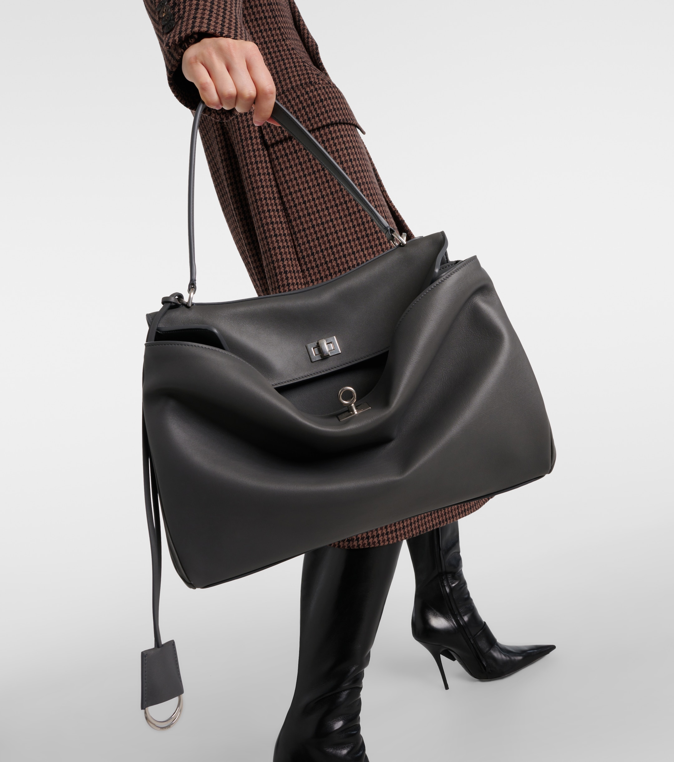Balenciaga Rodeo Medium leather shoulder bag