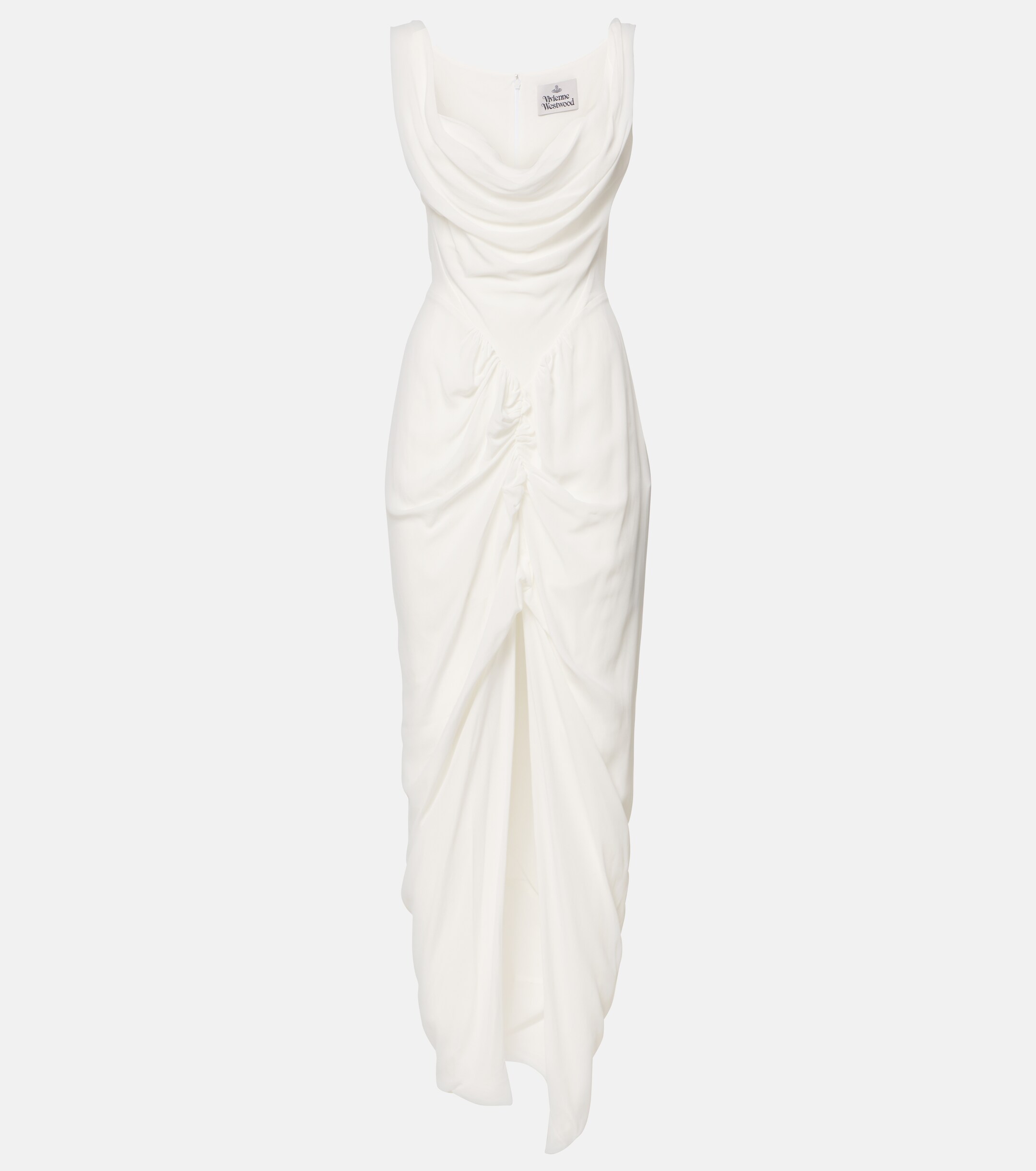 Vivienne Westwood Bridal Panther gathered corset dress thumbnail