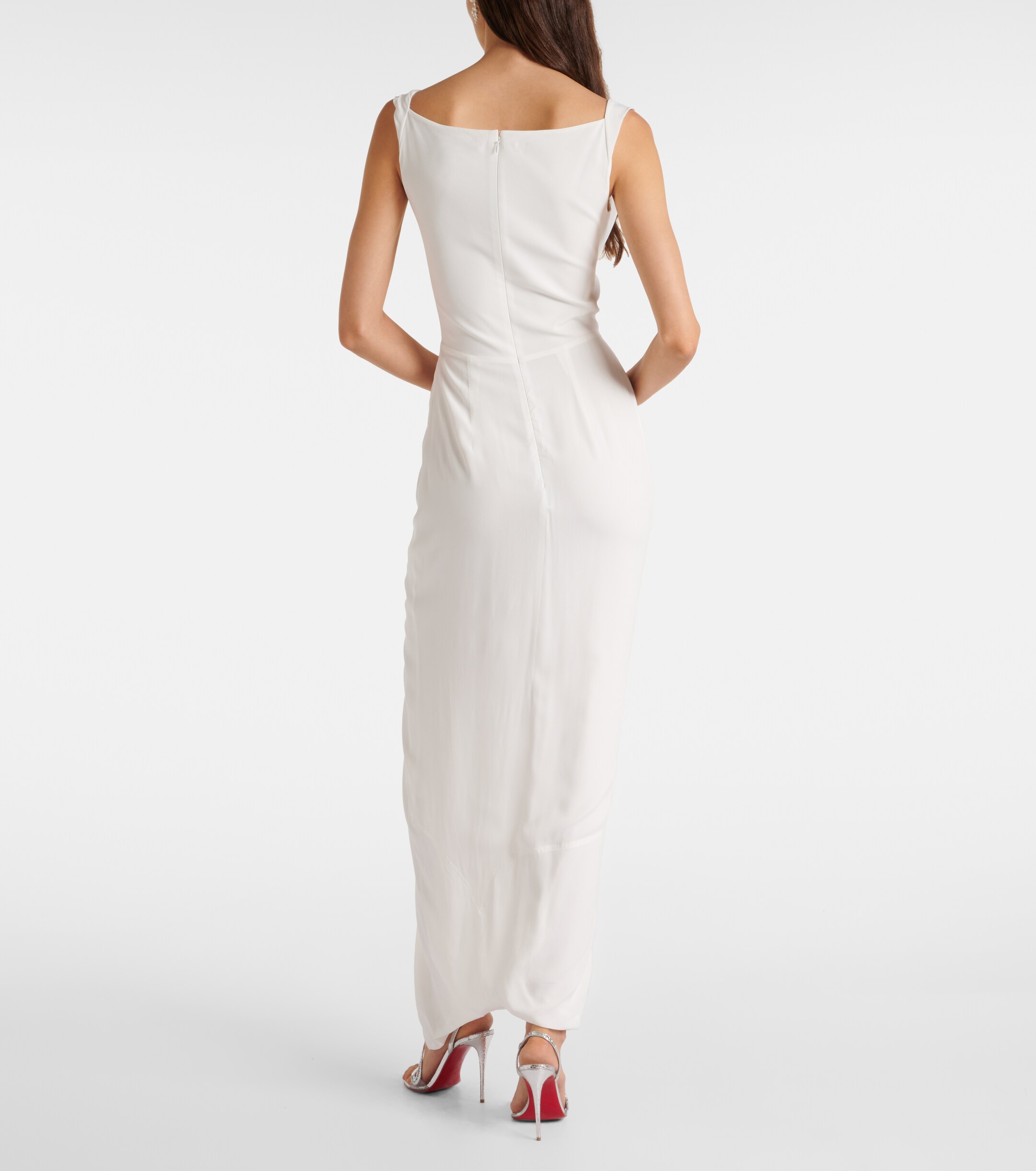Vivienne Westwood Bridal Panther gathered corset dress thumbnail