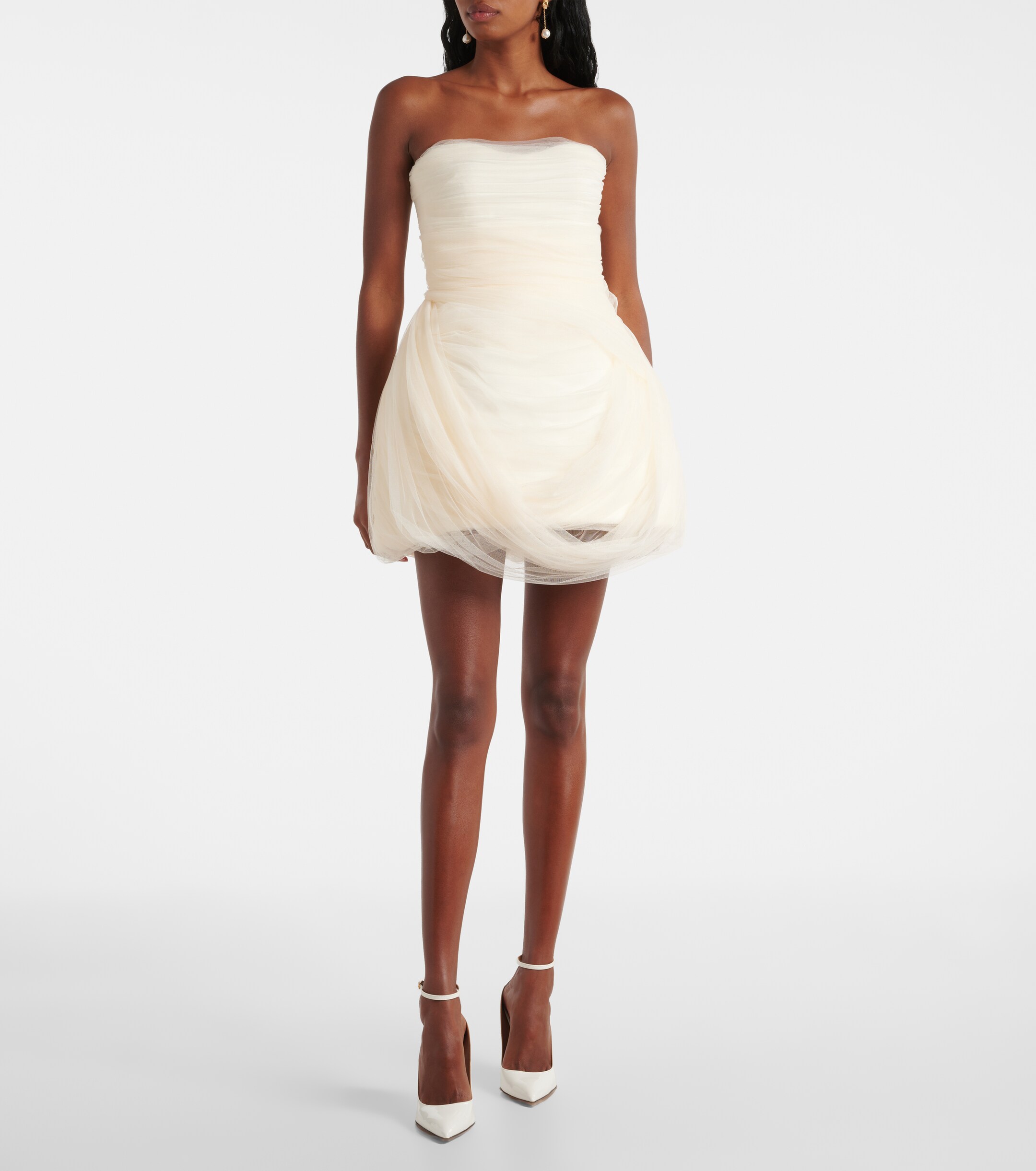 Danielle Frankel Bridal Bernie tulle minidress
