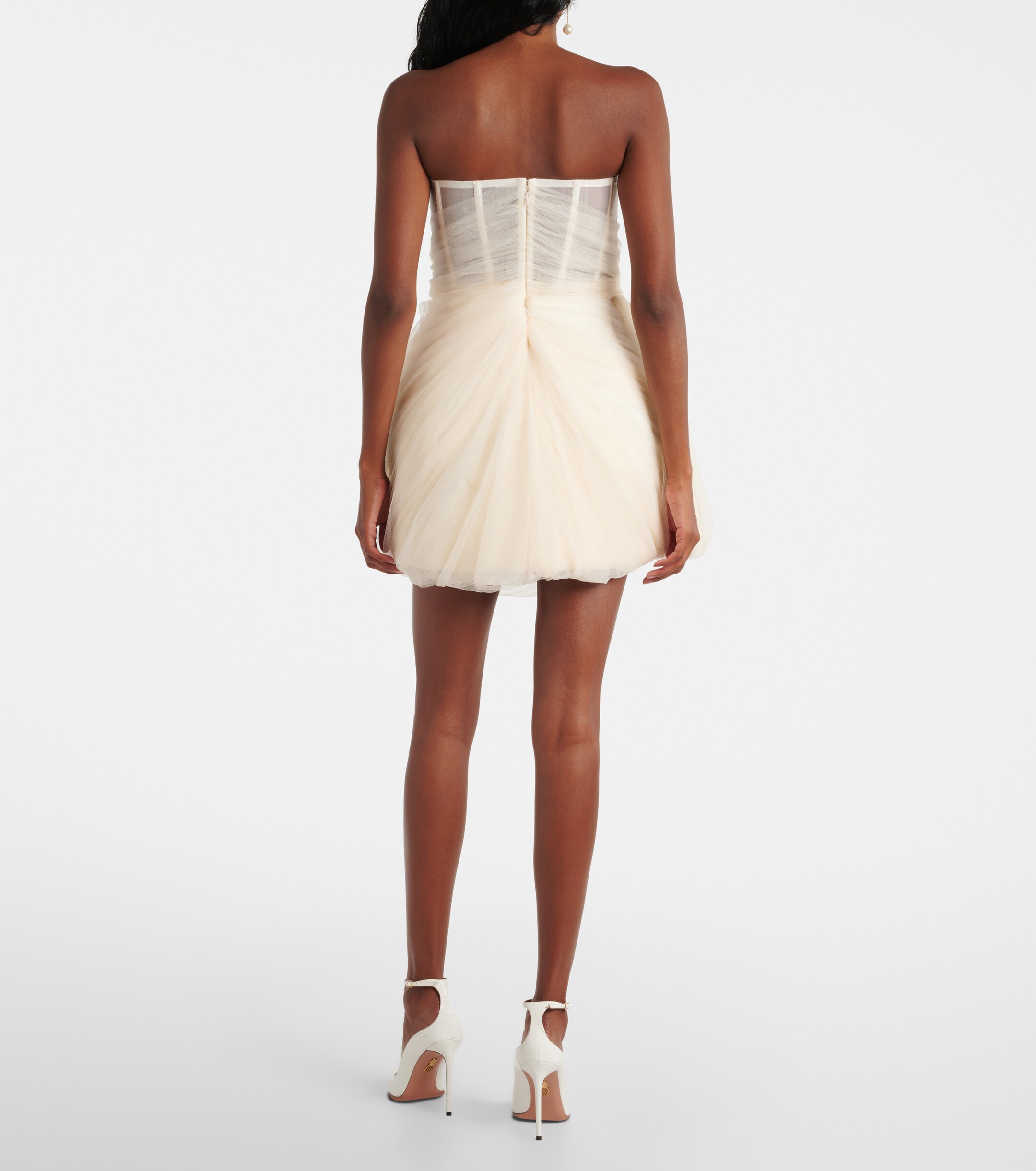 Danielle Frankel Bridal Bernie tulle minidress thumbnail