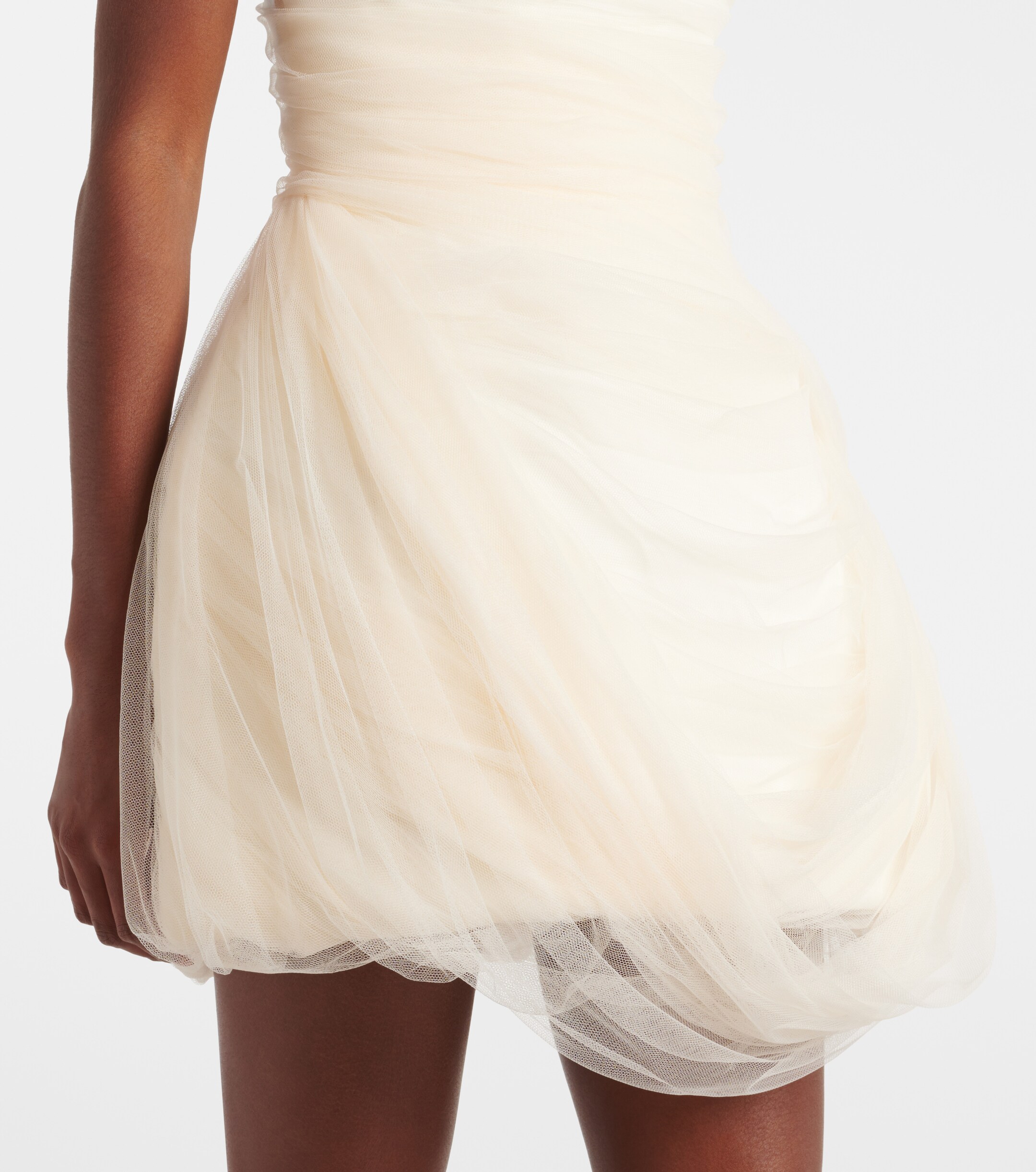 Danielle Frankel Bridal Bernie tulle minidress thumbnail
